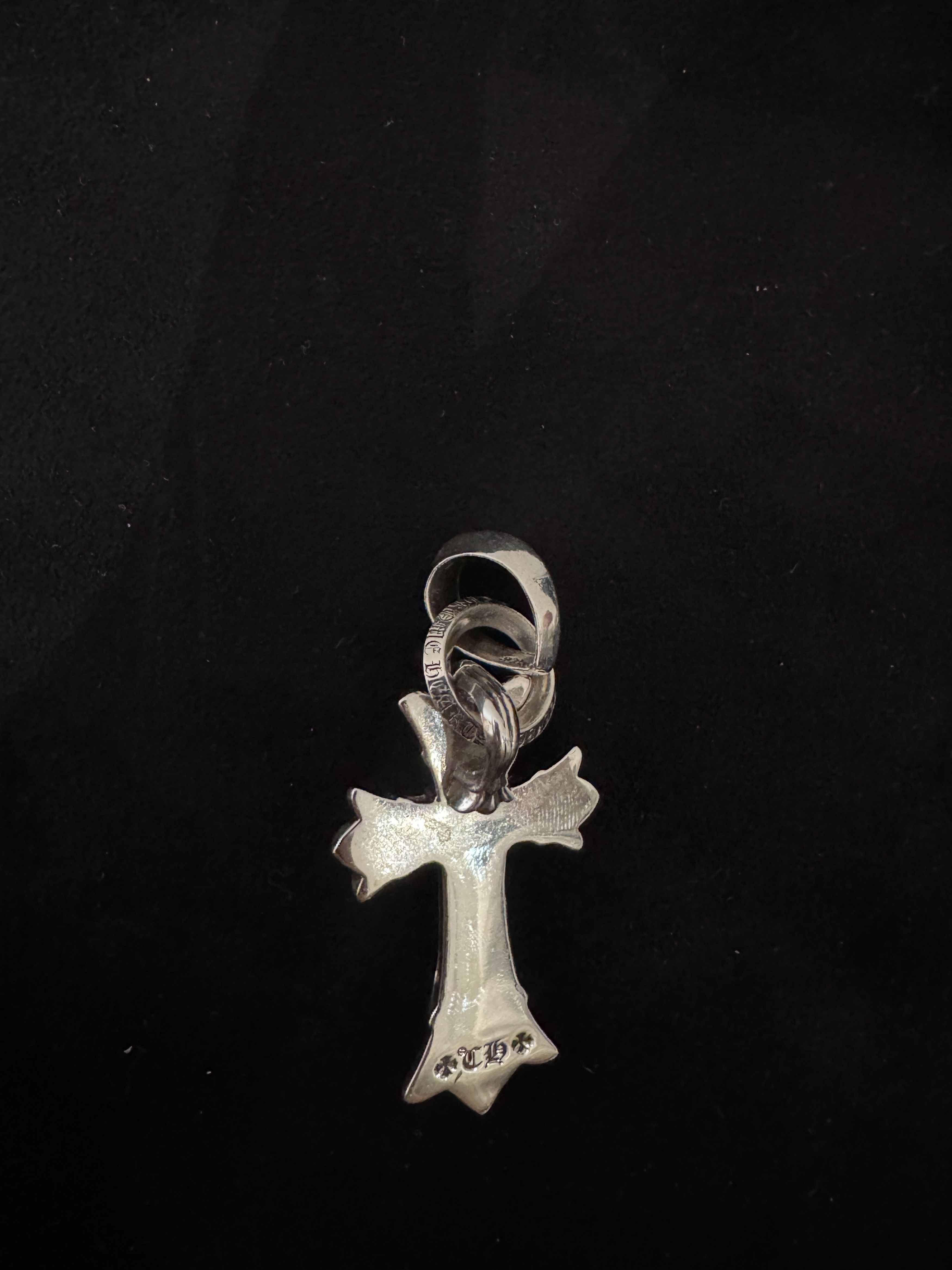 Chrome Hearts Chrome Hearts Silver Double Cross Charm Pendant Size ONE SIZE - 6 Thumbnail