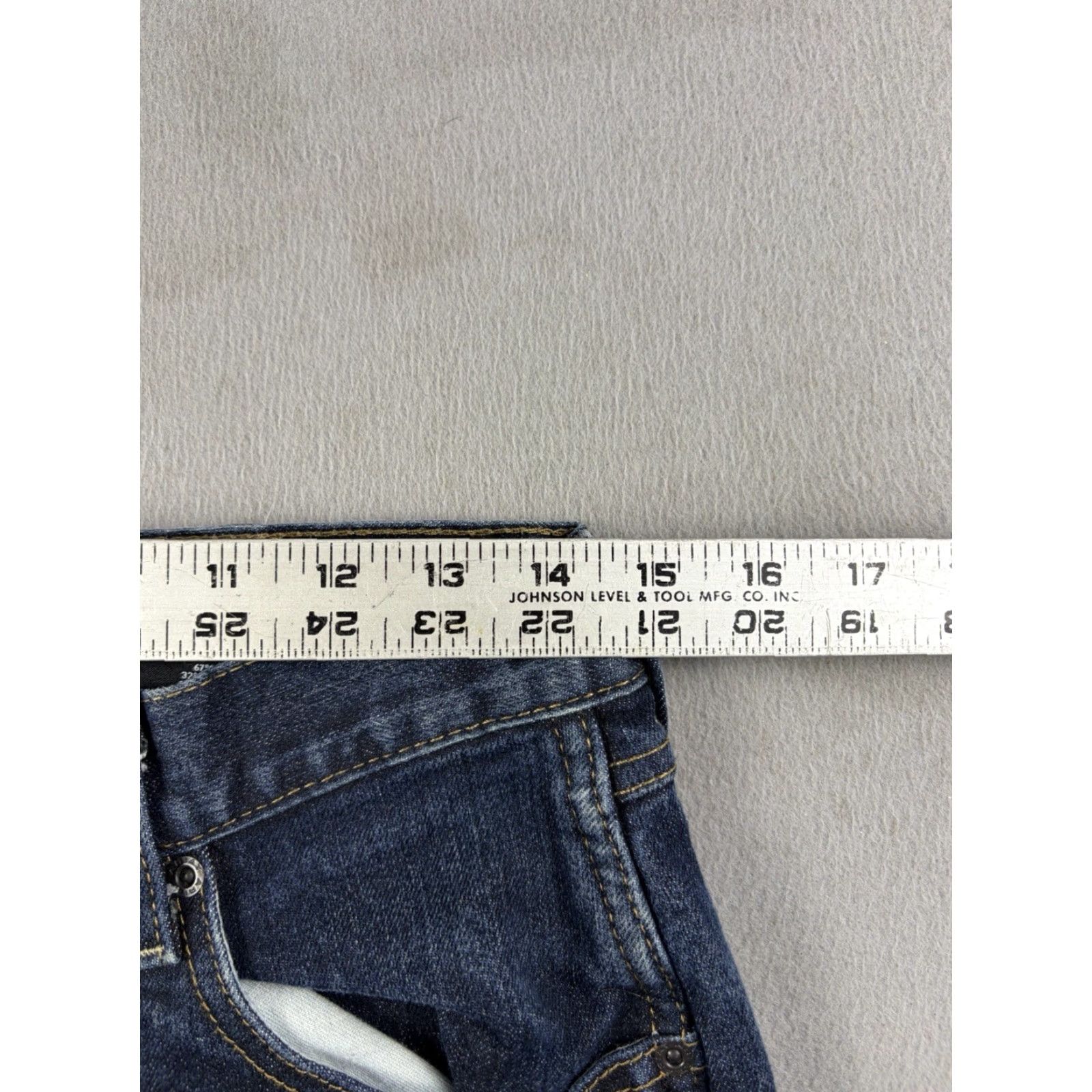 Ariat Ariat Jeans Slim Straight Blue Denim M5 Rebar Men 30x30 28x28 Waist 28 In Regular Slim Fit Zip Button Cotton Jeans Mens Size US 30 / EU 46 - 6 Thumbnail