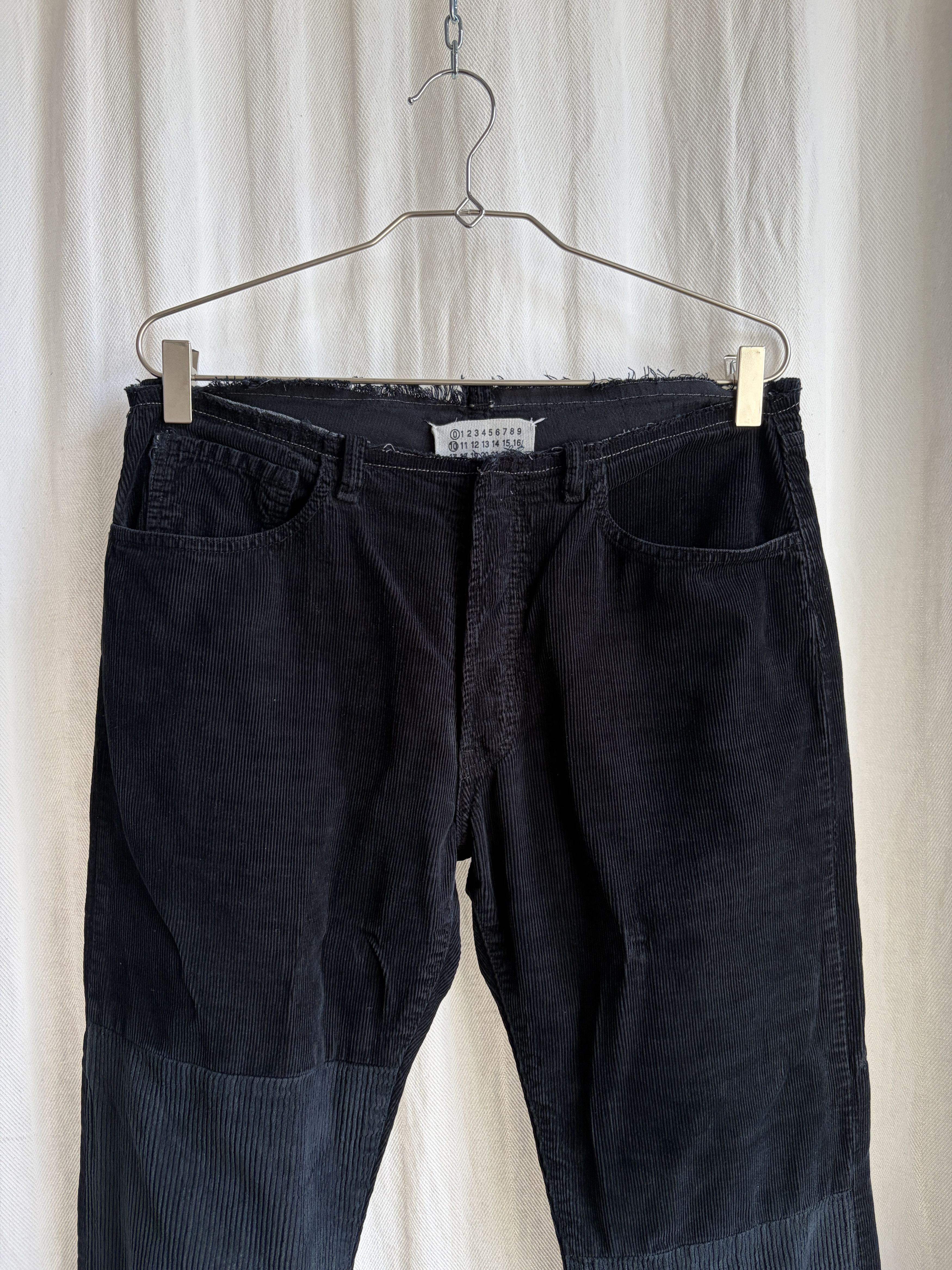 Maison Margiela AW03 Artisanal 0 10 Reconstructed Corduroy Pants Size US 31 - 2 Thumbnail