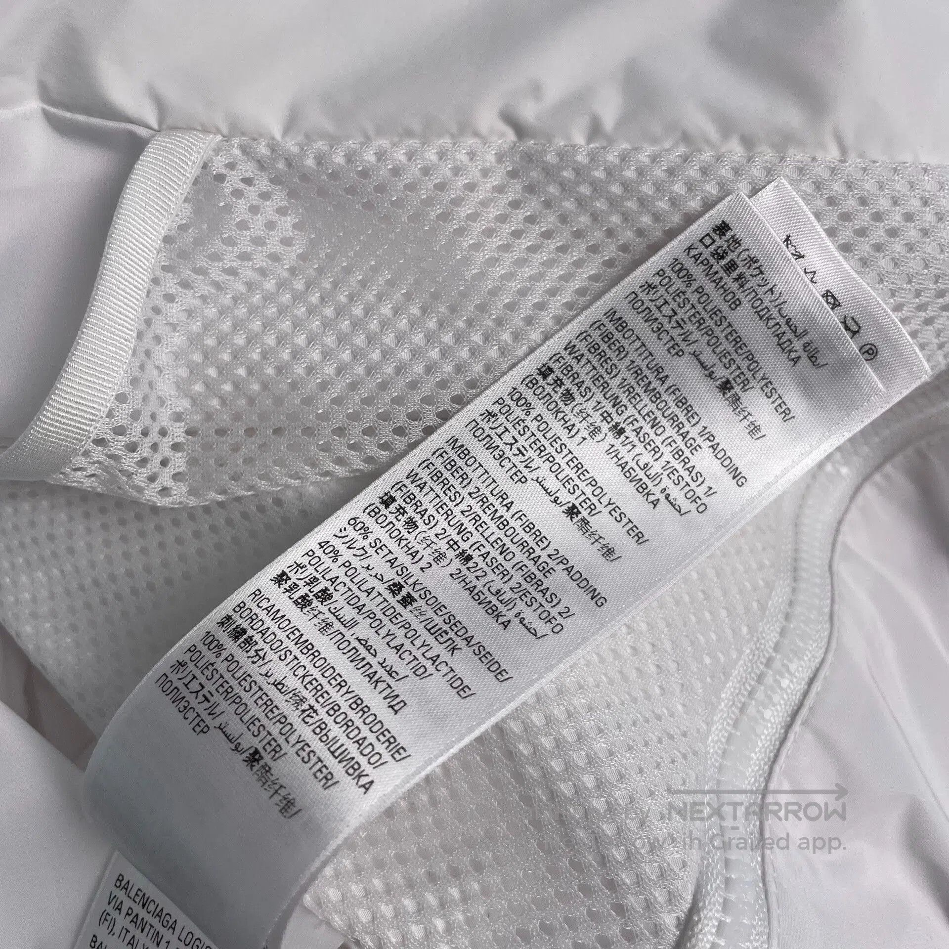 Balenciaga Balenciaga White Ski Short Down Jacket. Size XXS / US 00 / IT 34 - 9 Thumbnail