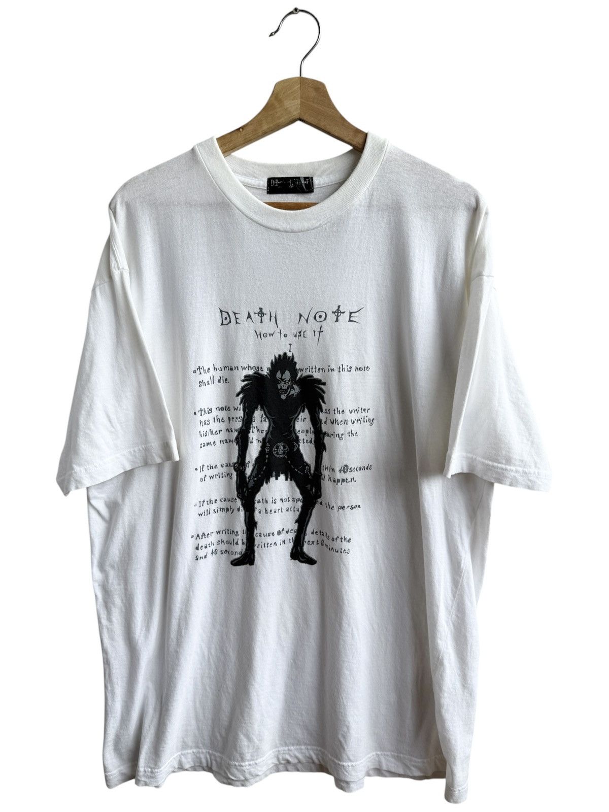 Anime Vintage Death Note anime tee Size US XL / EU 56 / 4 - 1 Thumbnail