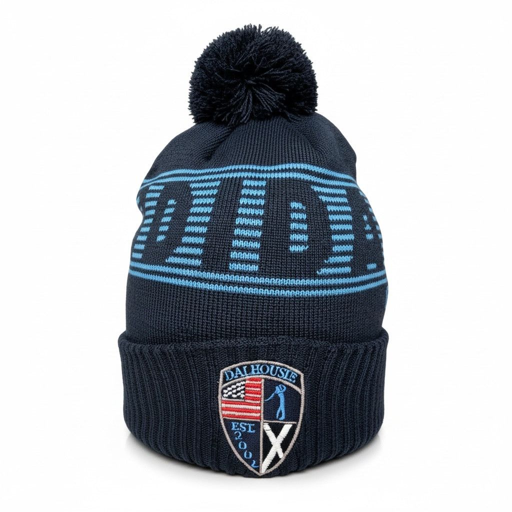 Adidas Dalhousie Golf Club Missouri Adidas Golf Pom Pom Winter Hat Size ONE SIZE - 1 Thumbnail