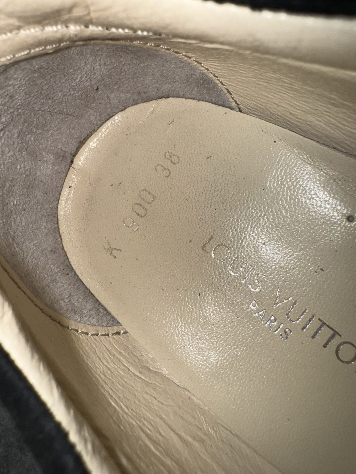 Louis Vuitton Louis Vuitton Paris LV monogram leather low sneakers 38 shoe Size US 8 / IT 38 - 12 Thumbnail