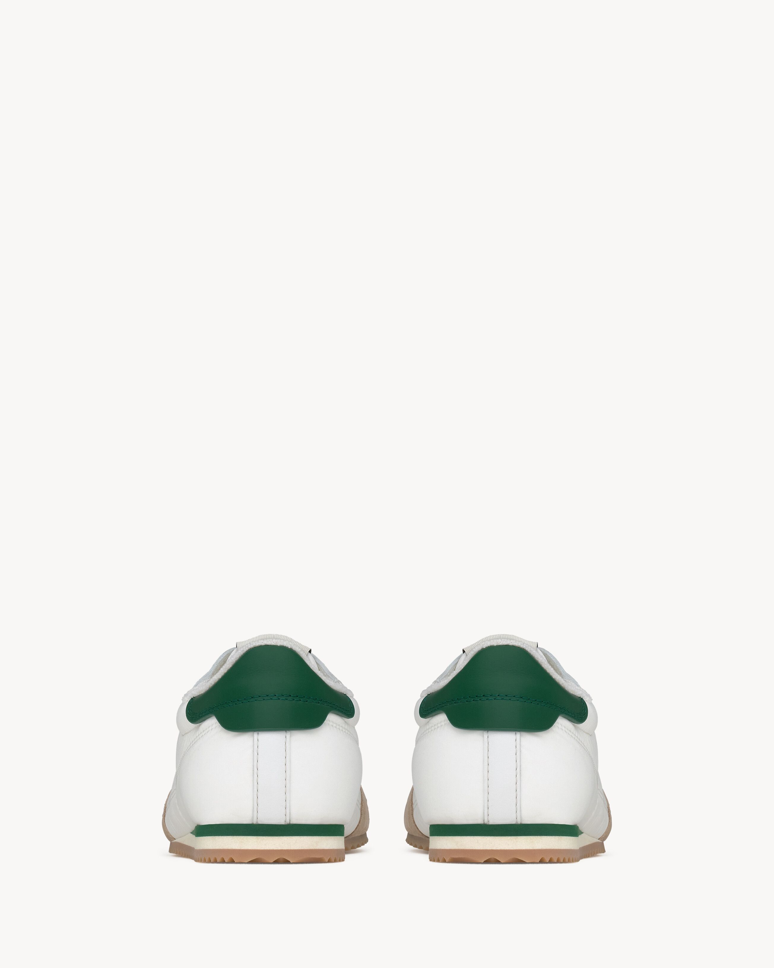 Saint Laurent Paris o1s1wg110126 807831 Aston Sneakers Leather and Nylon Size US 11 / EU 44 - 3 Thumbnail