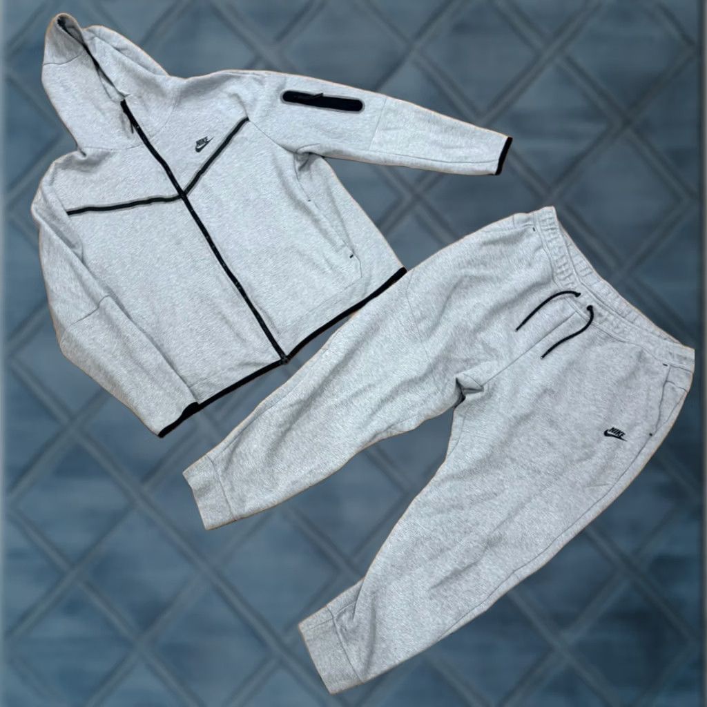 Nike Nike Sportswear Tech Fleece Tracksuit Gray Men’s Size XL XXL Sweatsuit Size US 36 / EU 52 - 1 Thumbnail