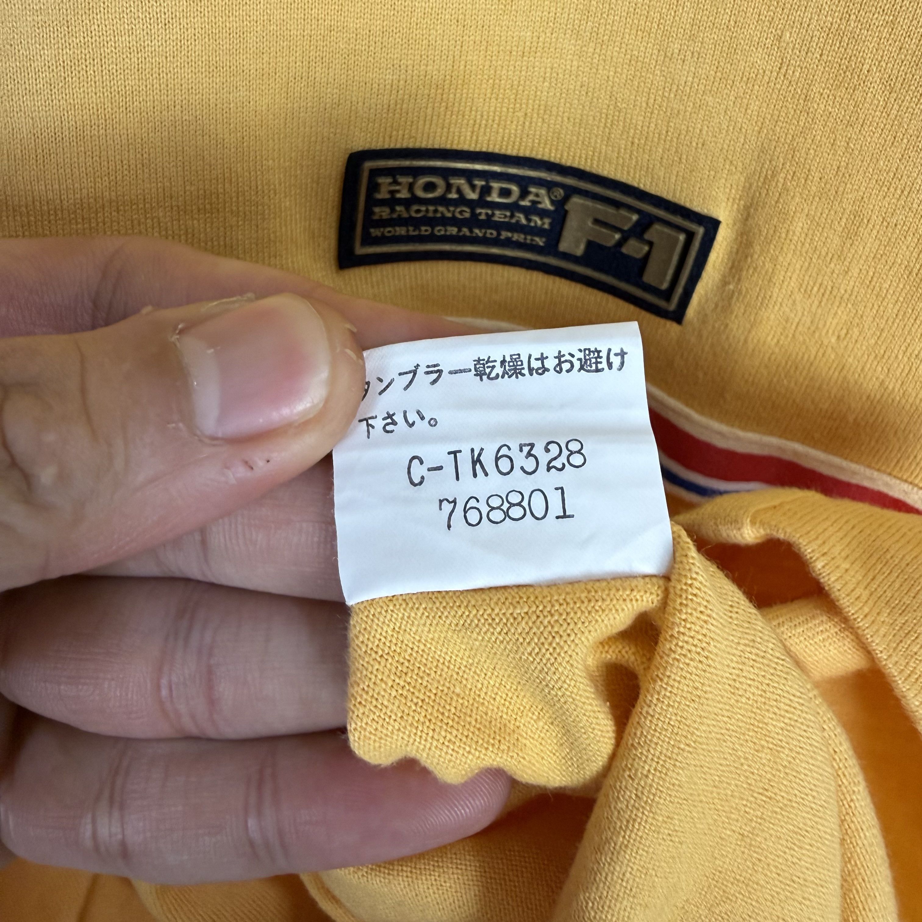 Vintage Honda F1 Grand Prix Racing Team Tshirt