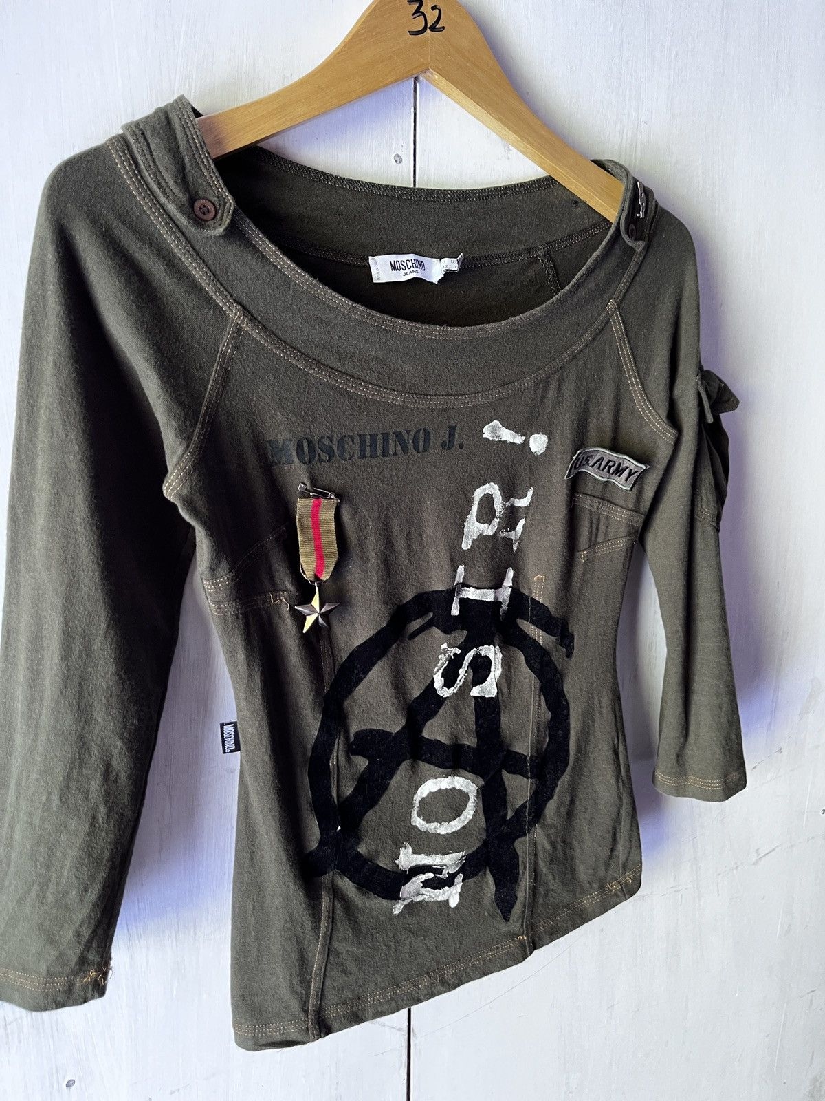 Moschino Moschino Anarchy Army Size US XS / EU 42 / 0 - 2 Thumbnail