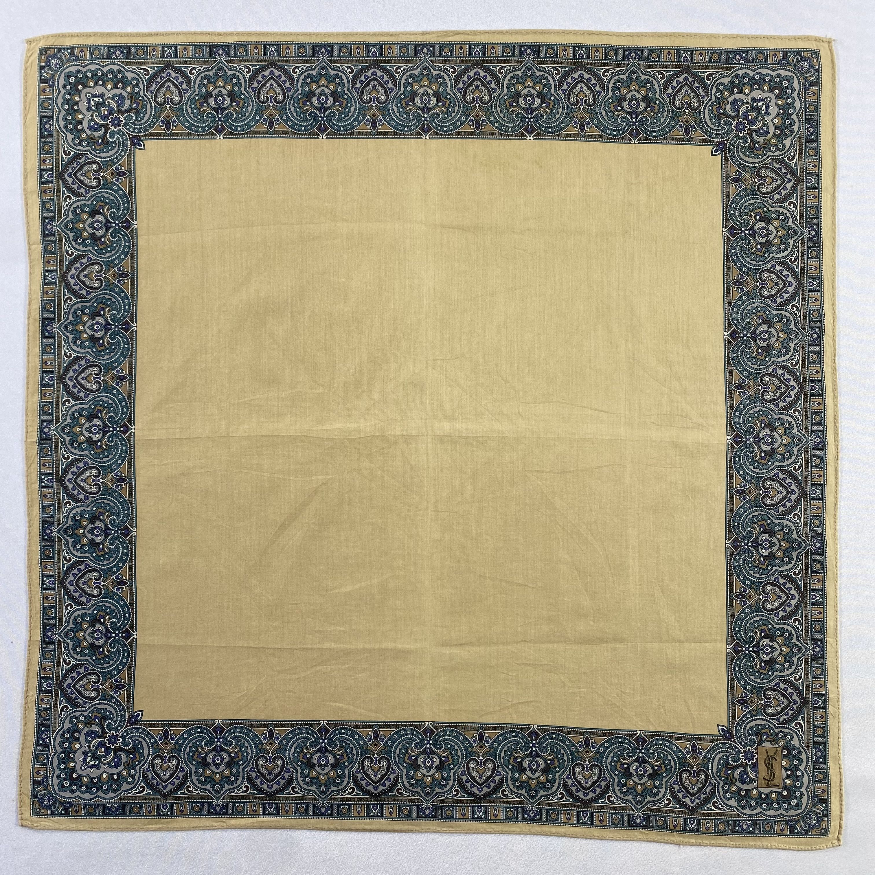 Vintage Yves Saint Laurent Handkerchief / Neckerchief-P1466 Size ONE SIZE - 1 Thumbnail