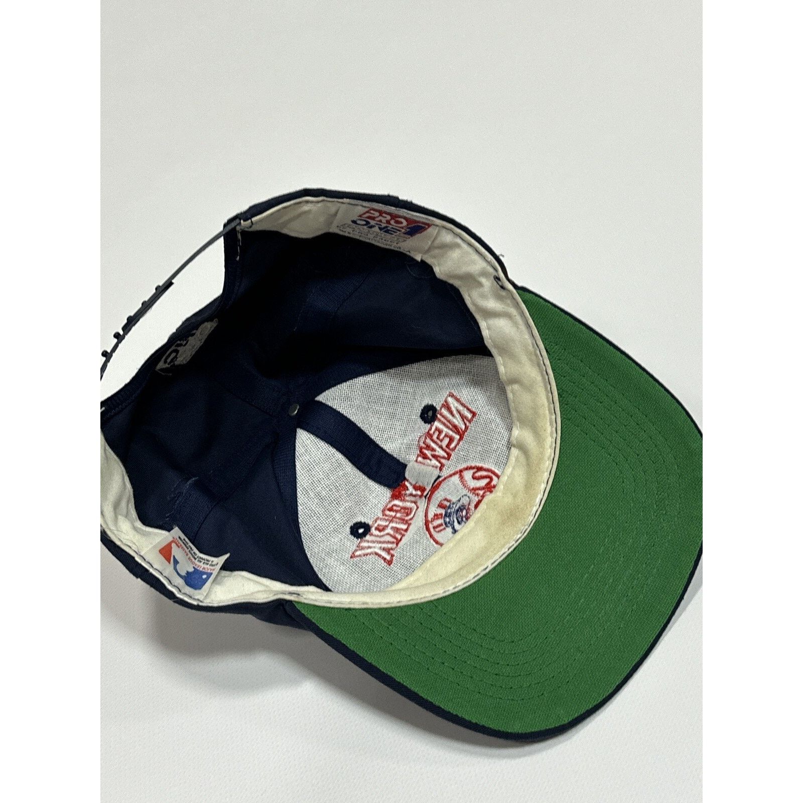 Vintage Vintage 1992 New York Yankees Baseball Men’s Navy Blue Cap Size ONE SIZE - 5 Thumbnail