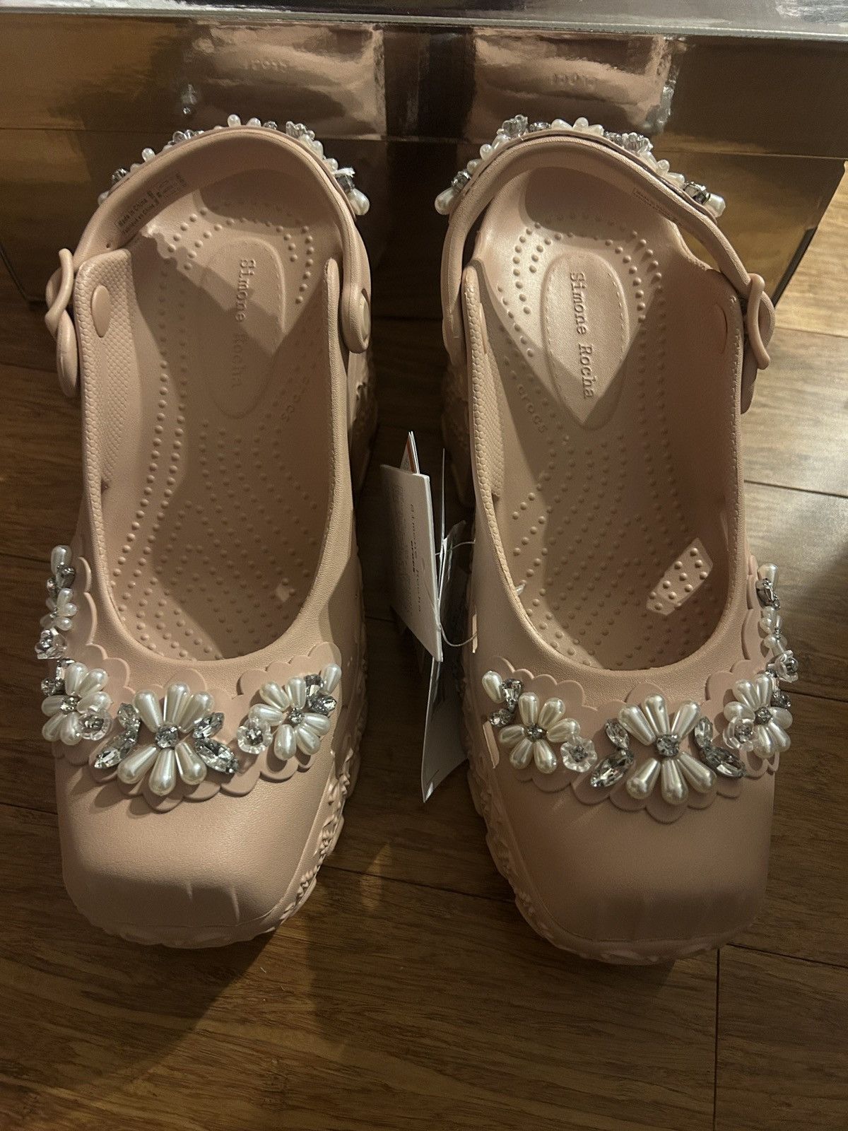 Crocs × Simone Rocha Simone Rocha x Crocs Ballerina Platform Pink Caramel US 8 Size US 8 / IT 38 - 5 Thumbnail