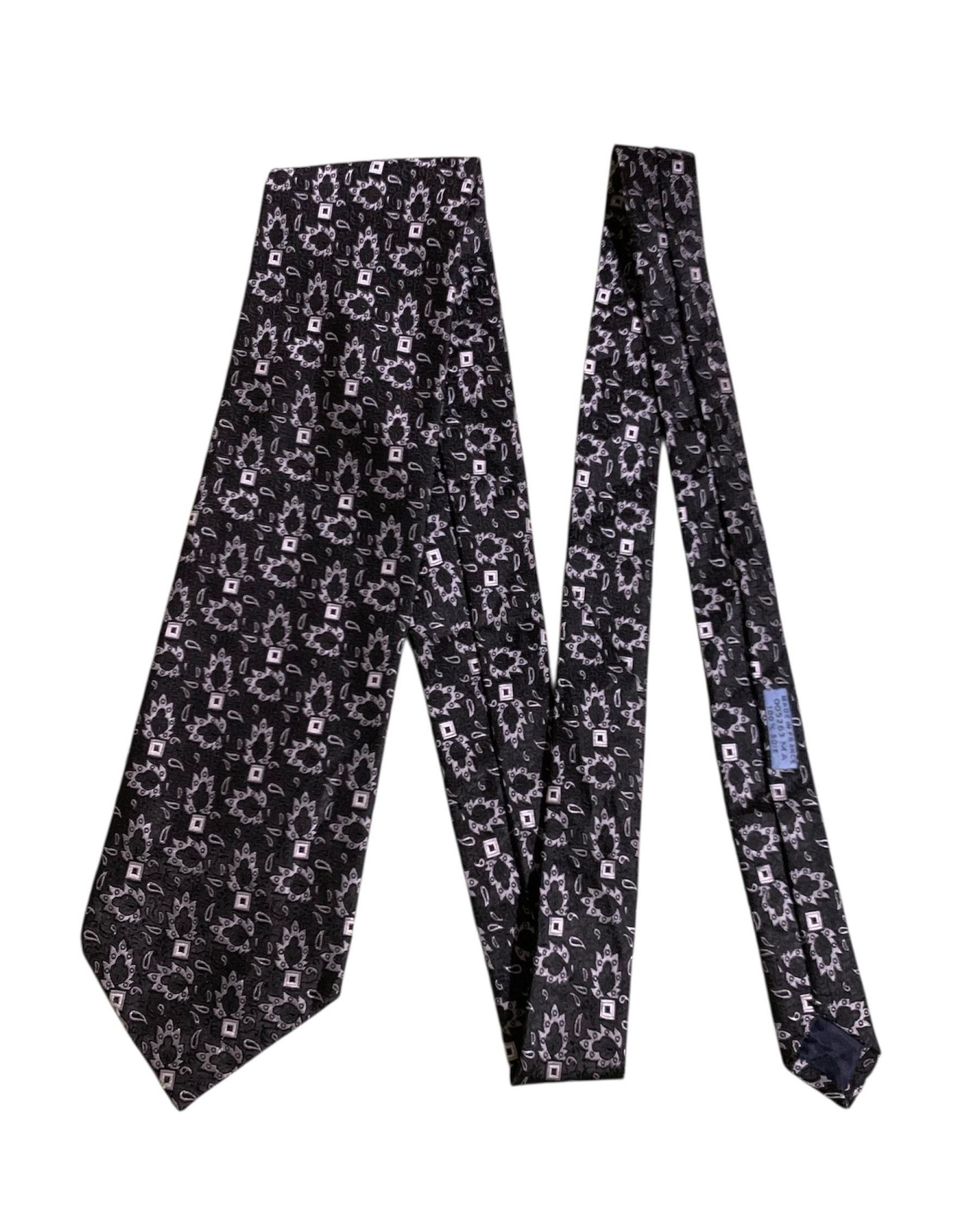 Hermes Hermes Tie Silk Made In France Size ONE SIZE - 1 Thumbnail