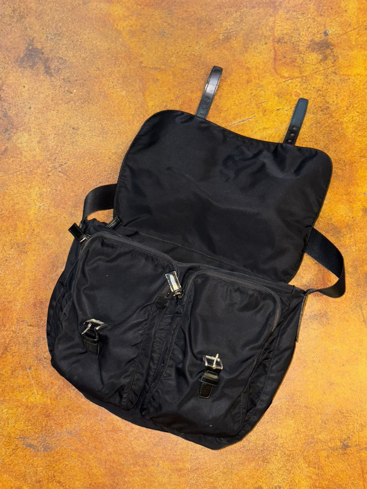 Prada Vintage PRADA Vela Nylon Shoulder Massager Bag Size ONE SIZE - 4 Thumbnail