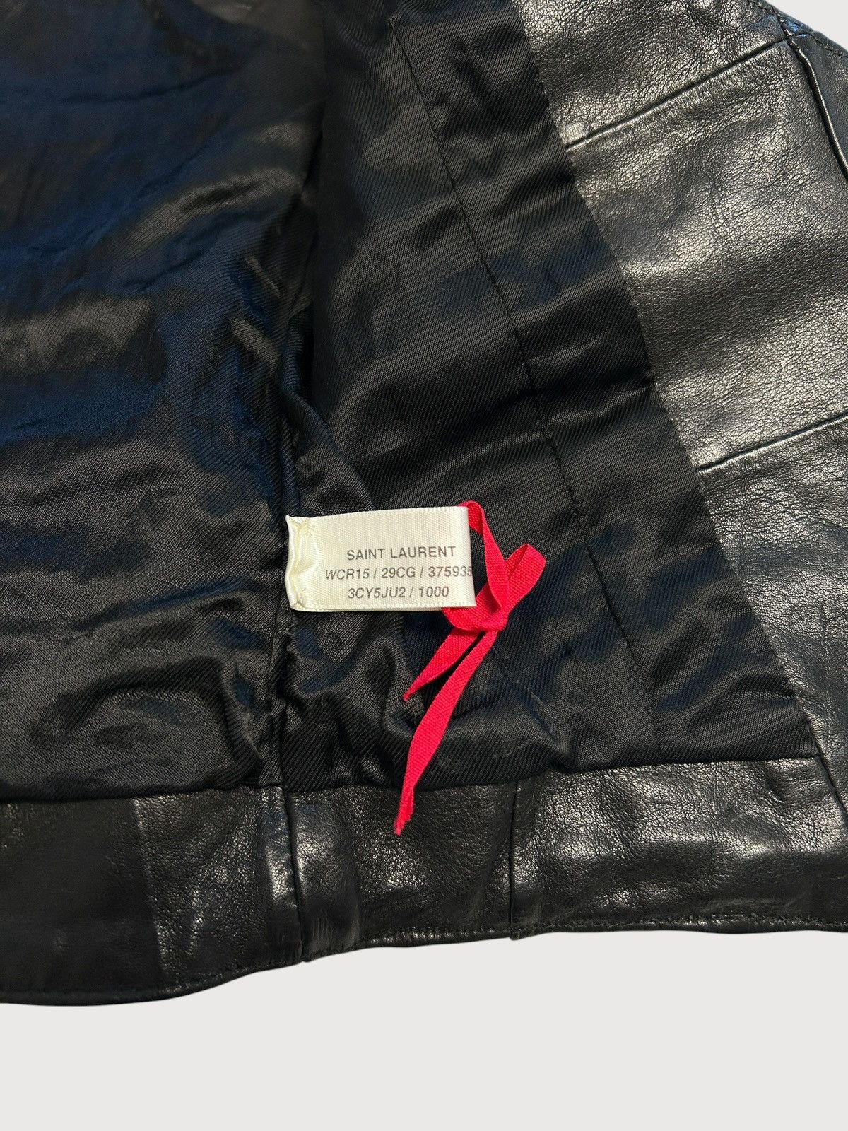 Saint Laurent Paris SS2015 Psych Rock Patchwork Leather Vest Size US S / EU 44-46 / 1 - 6 Thumbnail