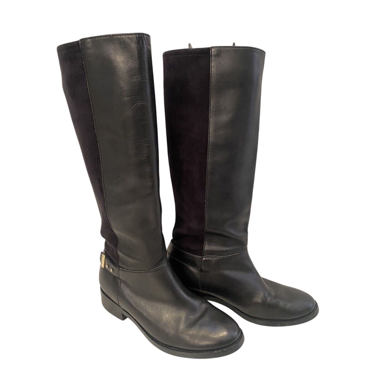 Cole Haan Cole Haan Riding Boots Leather/suede Sz 8B Size US 8 / IT 38 - 1 Thumbnail