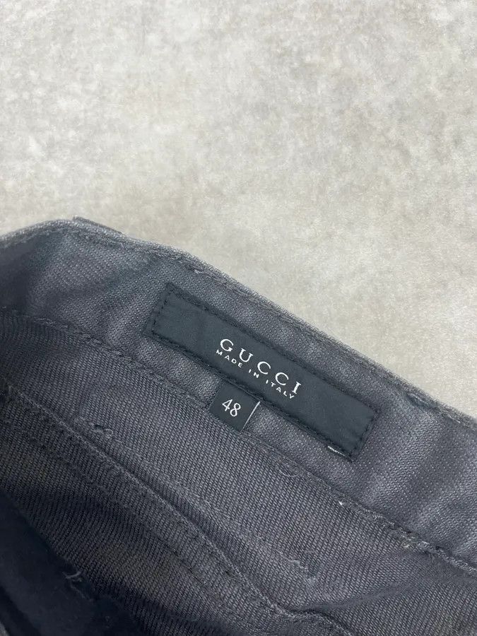 Gucci Gucci Grey Slim Denim Jeans Size US 30 / EU 46 - 12 Thumbnail