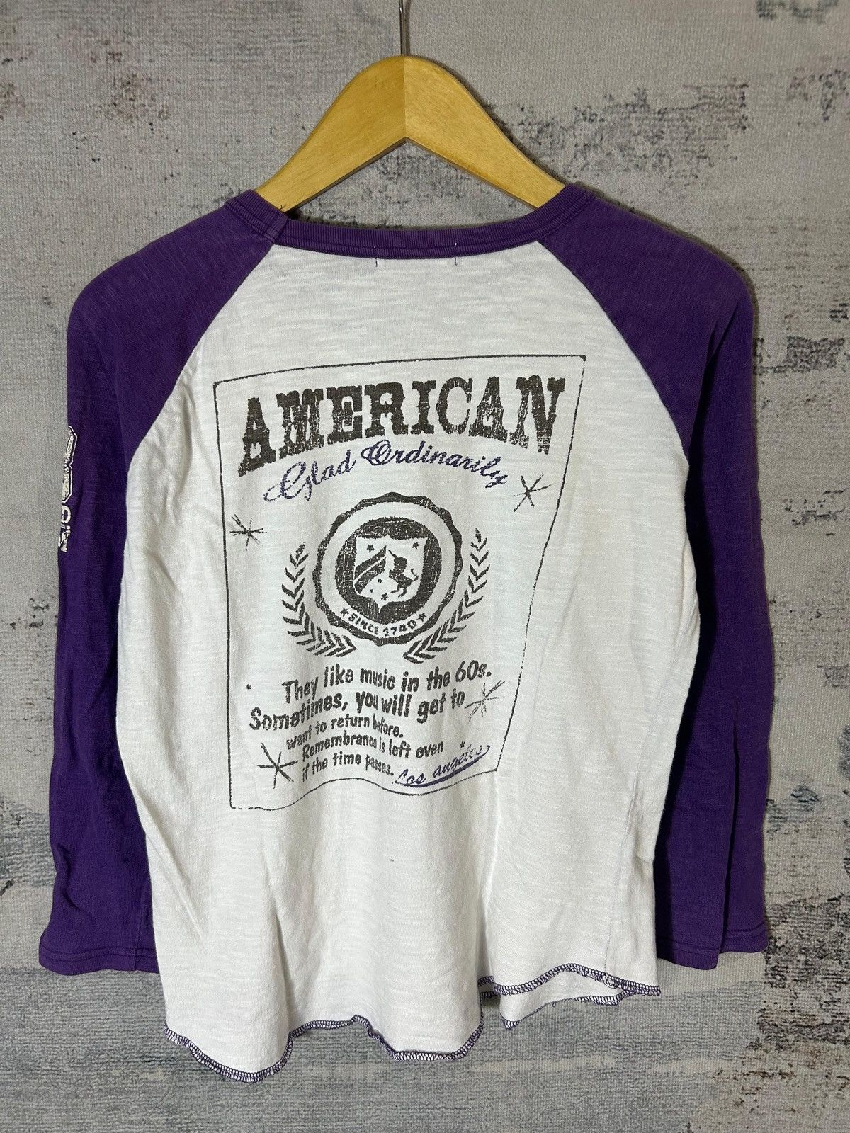 Hysteric Glamour Japan Poem LongSleeve Clef De Sol Rock Punk Style Size US M / EU 48-50 / 2 - 2 Thumbnail