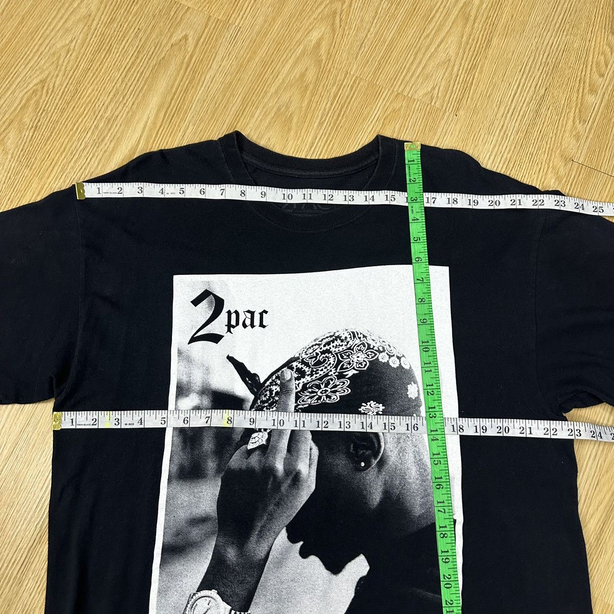 Rap Tees Rap Tee 2 Pac Fuck TShirt A851 Size US XL / EU 56 / 4 - 6 Thumbnail