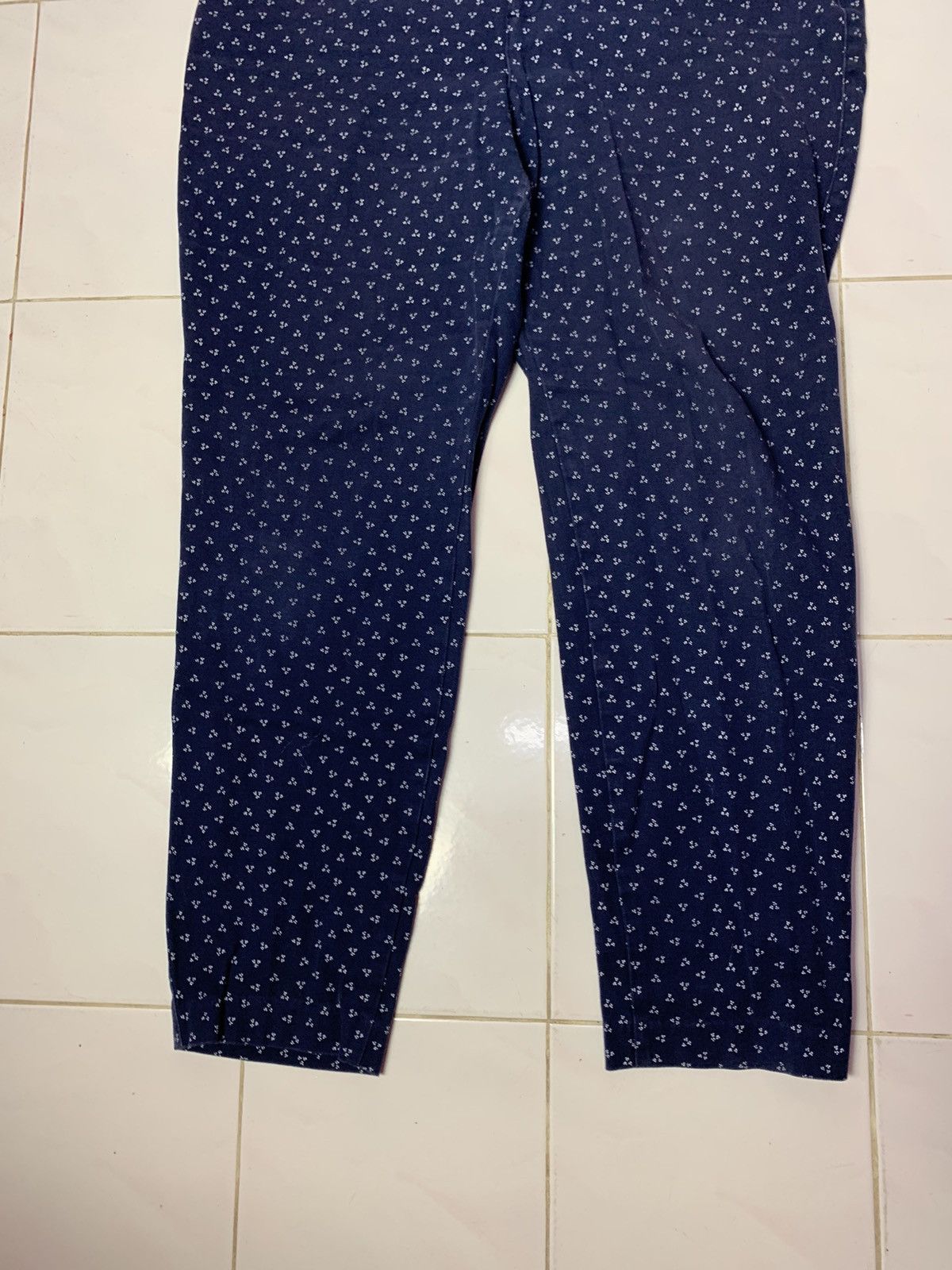 Designer × Old Navy 🔥Old Navy Pixie Mid Rise Fullprint Casual Pants Trousers Size US 36 / EU 52 - 4 Thumbnail