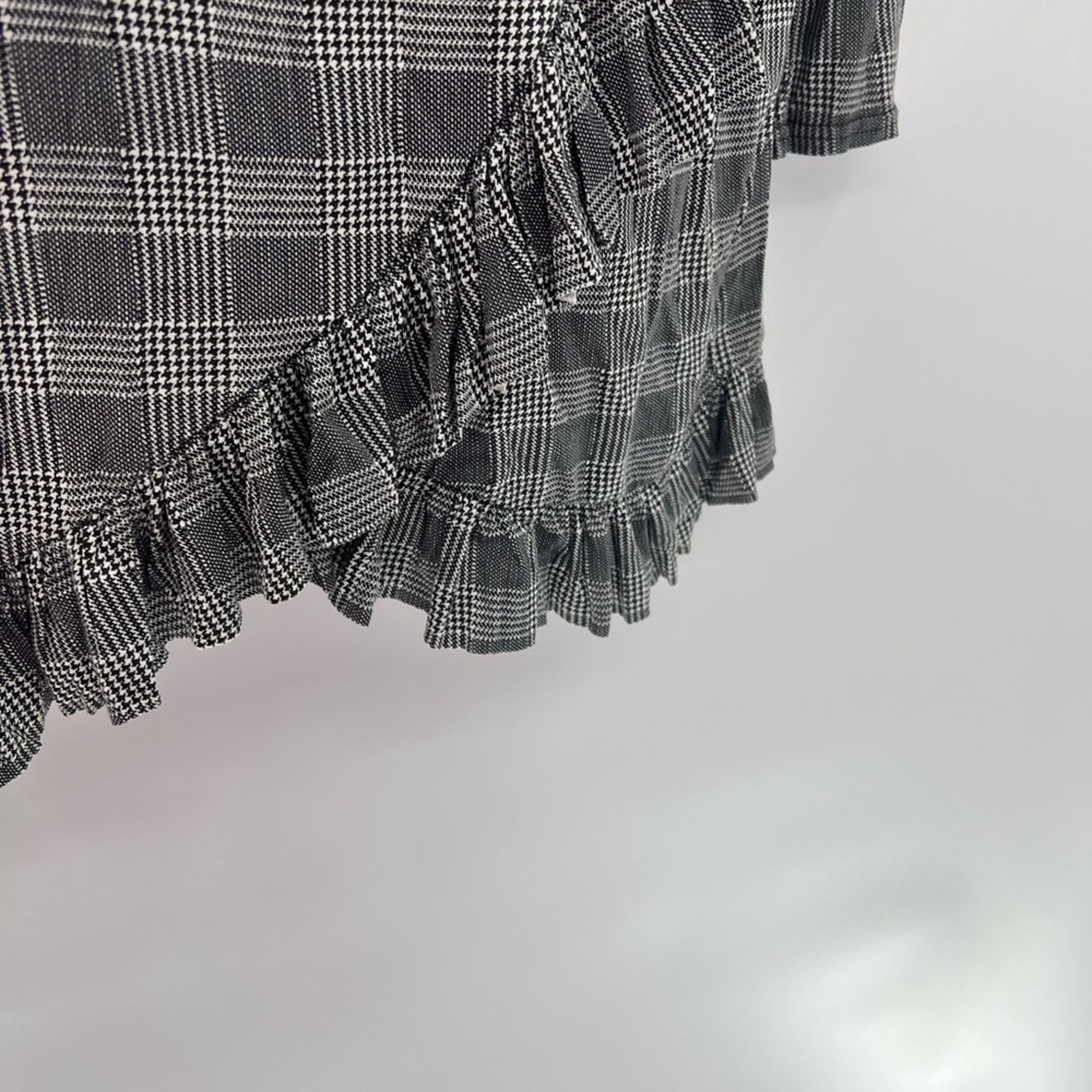 Boohoo Boohoo Grey/Black Checkered Dress Size 12 Size XL / US 12-14 / IT 48-50 - 5 Thumbnail