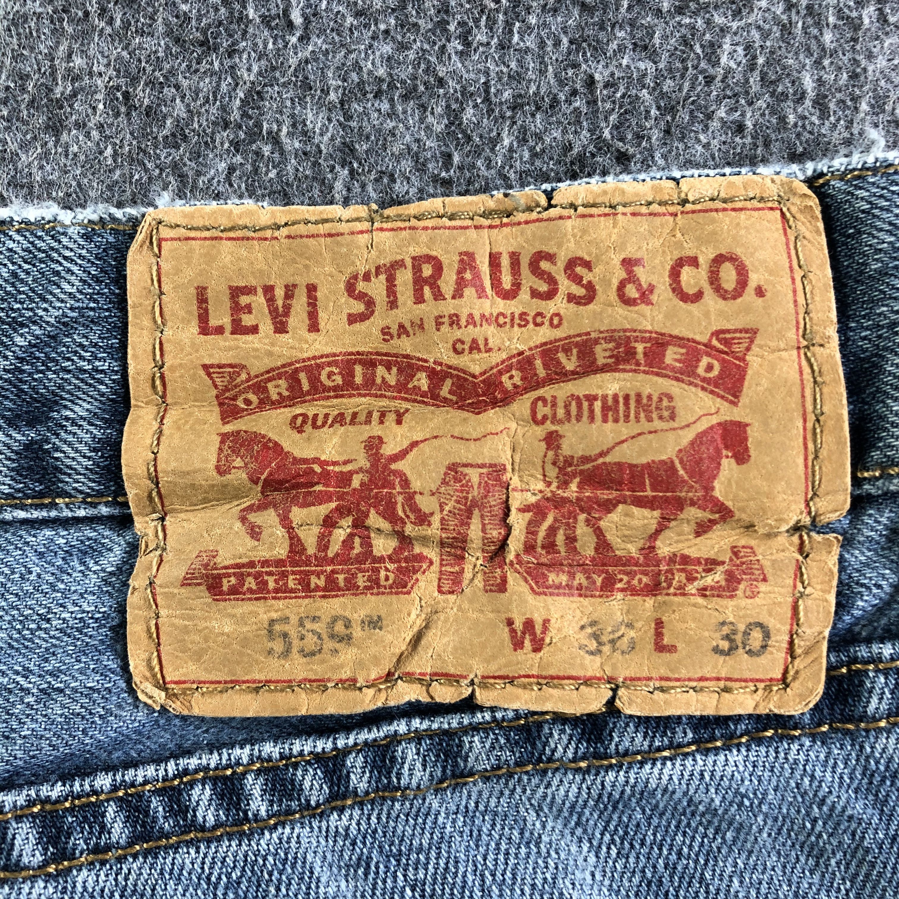 Levi's Vintage Blue Wash Levis 559 Jeans-J3402 Size US 38 / EU 54 - 5 Thumbnail