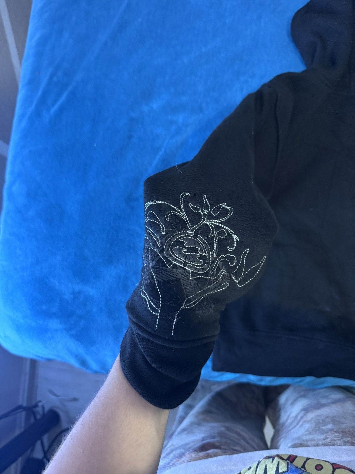 Billabong × Ed Hardy × Vintage Vintage Y2K distressed hoodie Size US L / EU 52-54 / 3 - 5 Thumbnail