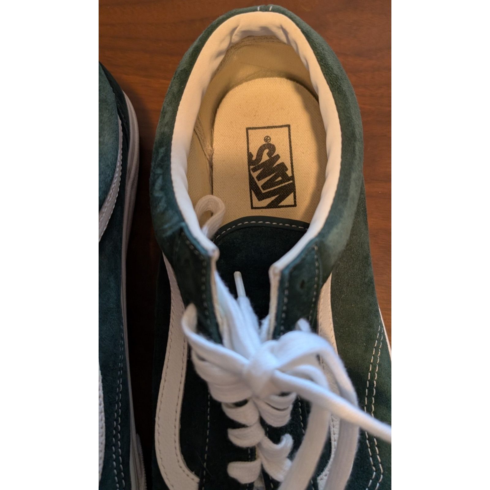 Vans VANS Old Skool Skate Shoes Suede Jungle Green Sneakers 12 Size US 12 / EU 45 - 3 Thumbnail