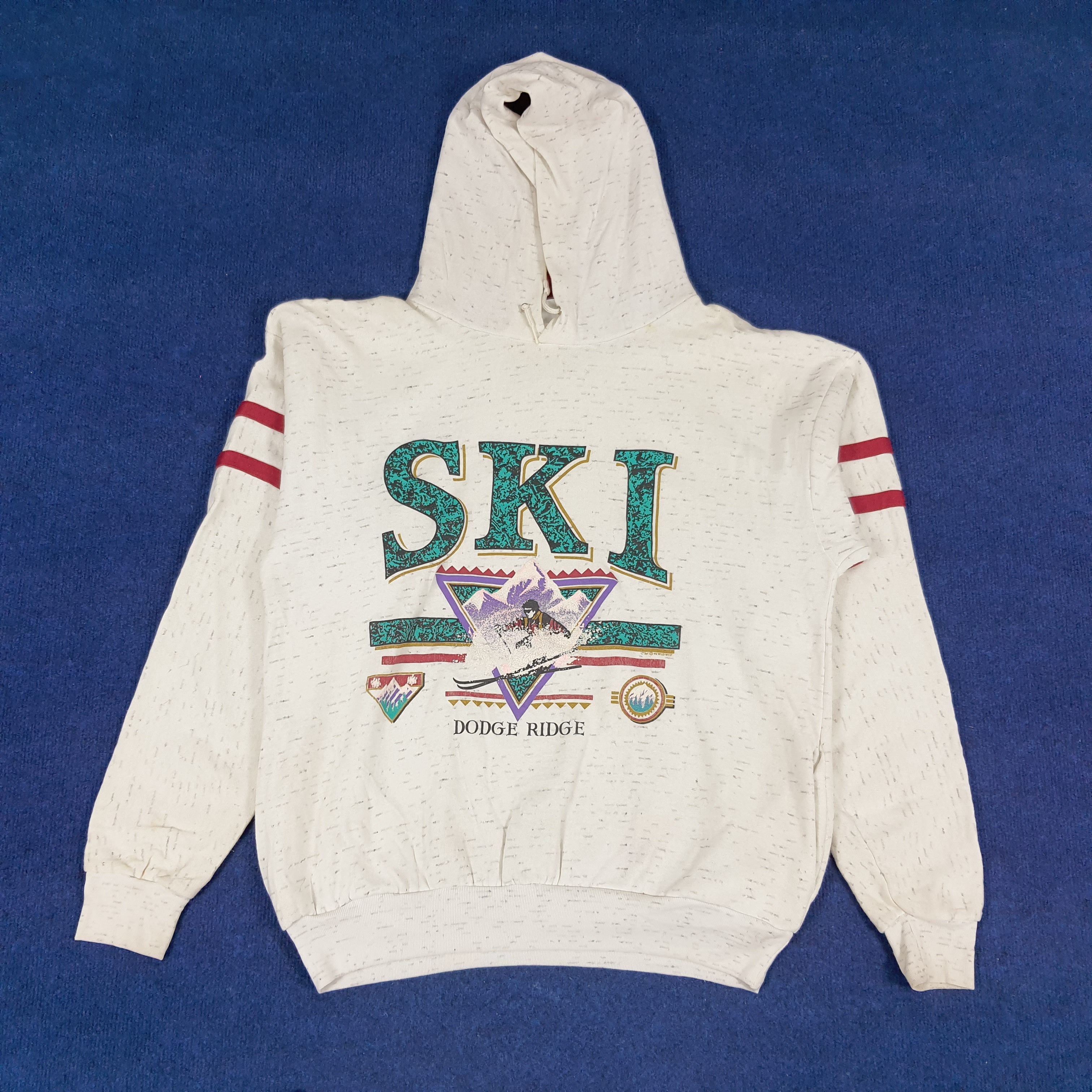 Vintage Vintage SKI Dodge Ridge Hoodies Size US L / EU 52-54 / 3 - 1 Thumbnail