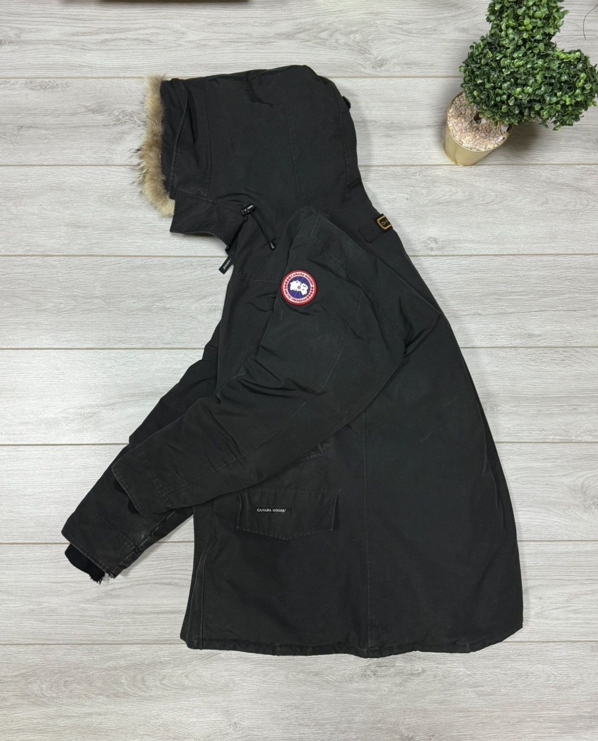 Canada Goose Canada Goose Langford puffer down parka jacket zip fur Size US XL / EU 56 / 4 - 2 Thumbnail