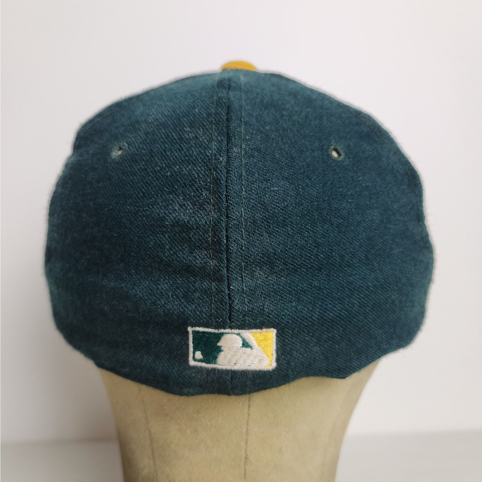 New Era Oakland A's New Era 59 Fifty Wool Baseball Hat Size 6 7/8 Size ONE SIZE - 4 Thumbnail