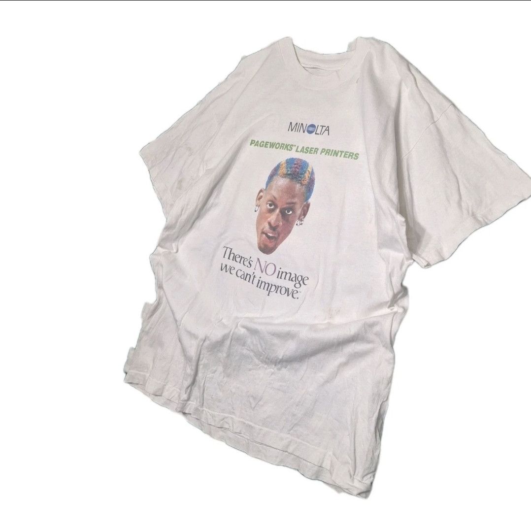 Other Dennis Rodman shirt RARE 1990s vintage Size US XL / EU 56 / 4 - 2 Thumbnail