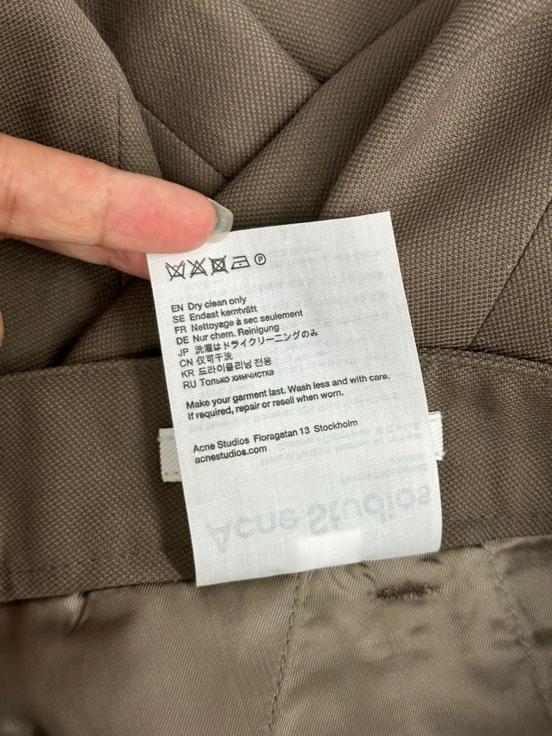 Other Acne Studios Brown casual trousers Size US 36 / EU 52 - 5 Thumbnail