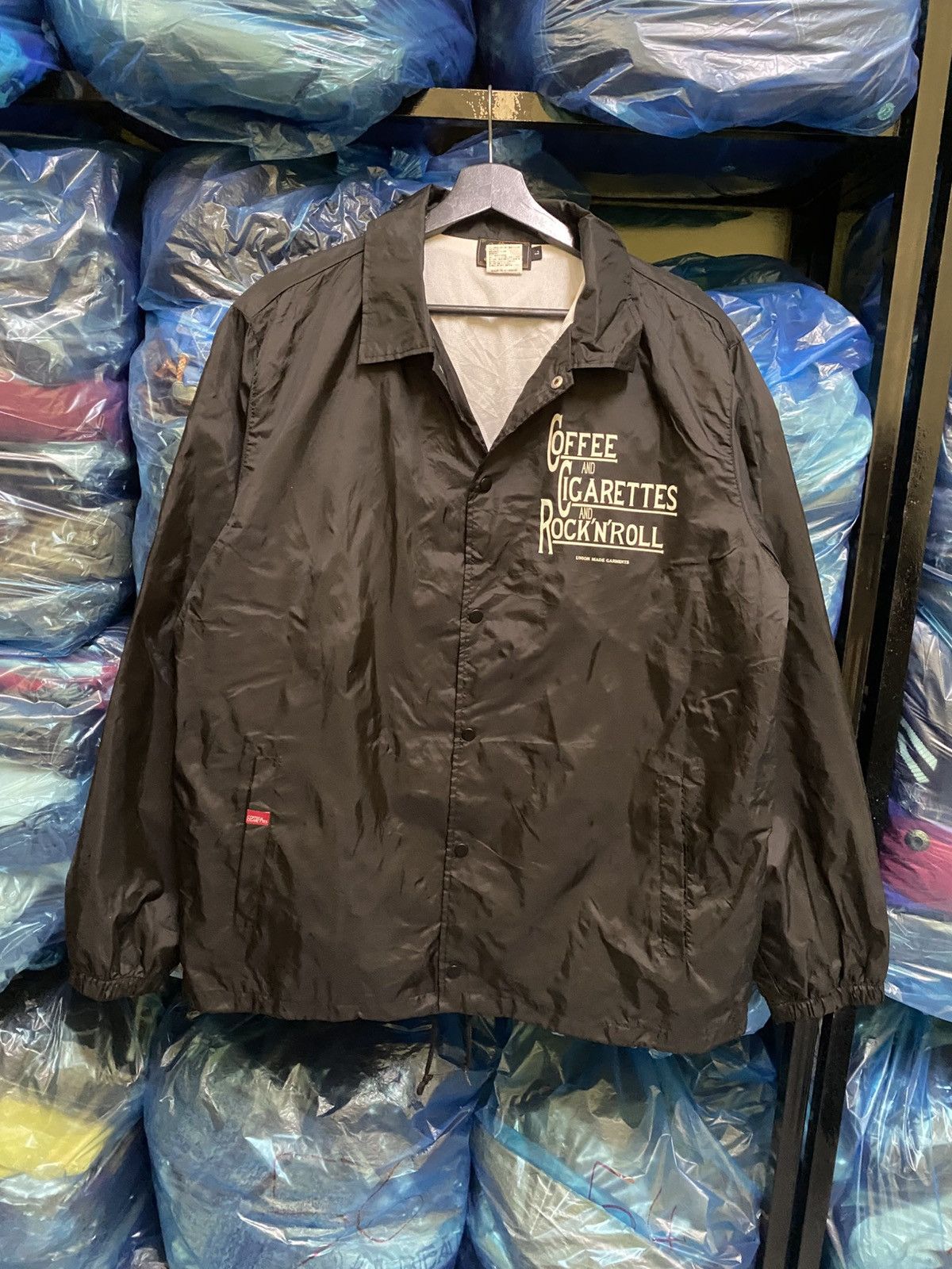 Other VINTAGE COFFE & CIGARETTES NYLON COACH JACKET Size US M / EU 48-50 / 2 - 7 Thumbnail