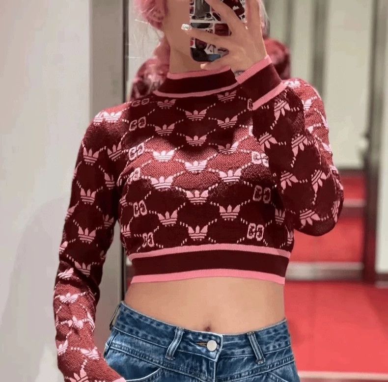 Gucci Gucci Co-branded wool laccard sweater 2502-Nextarrow Size US S / EU 44-46 / 1 - 9 Thumbnail