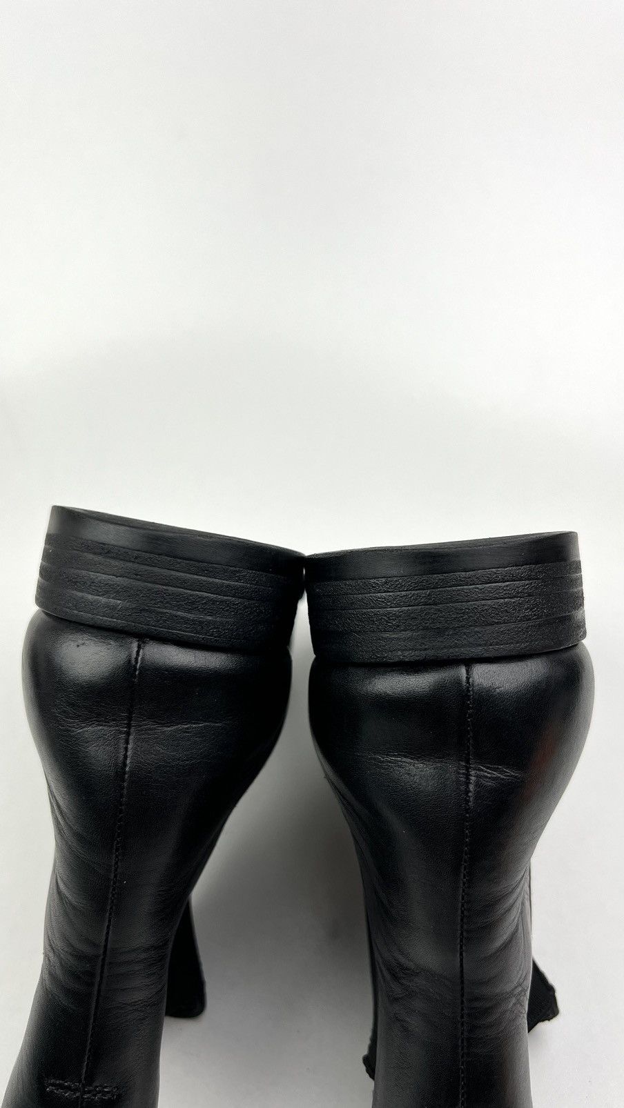 Prada PRADA MILANO Boots Chelsea Leather Shoes Handmade Black Mens Size US 7 / EU 40 - 12 Thumbnail