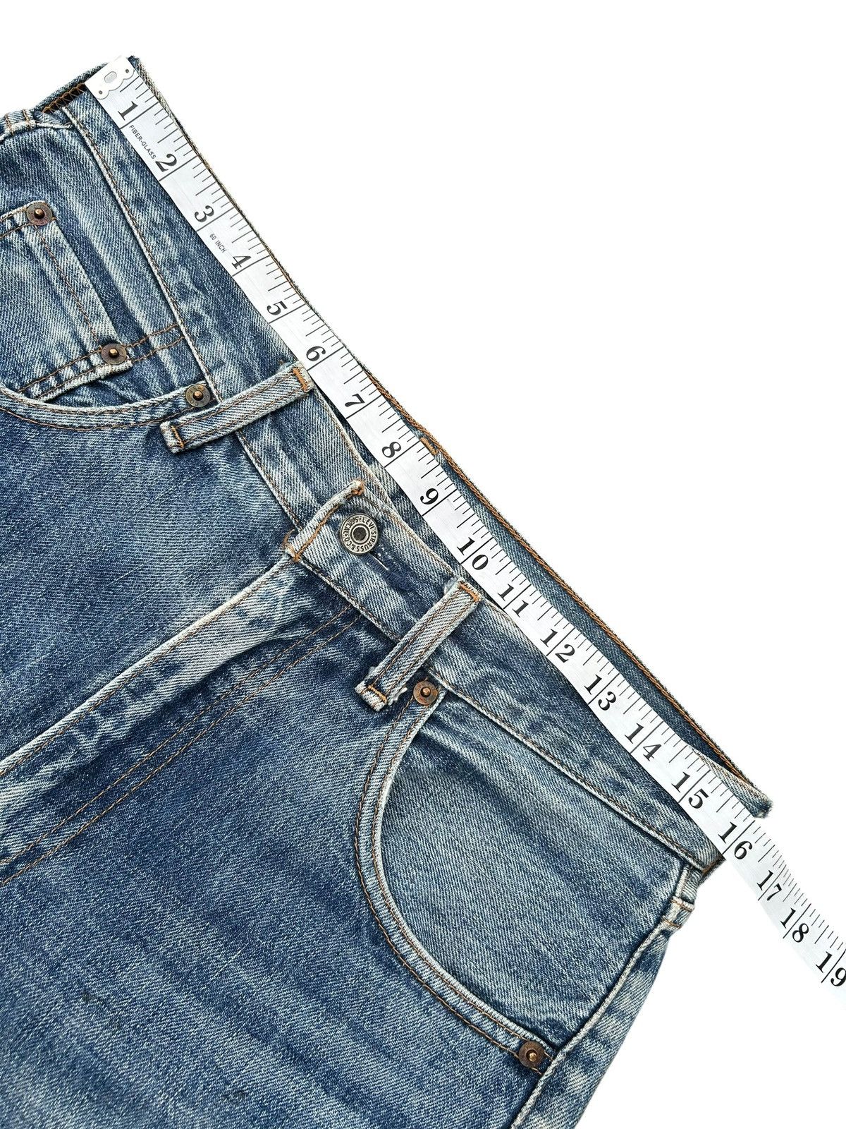 Kapital Vintage Levis Big E Selvedge Thrashed Denim Jeans Size US 32 / EU 48 - 19 Thumbnail
