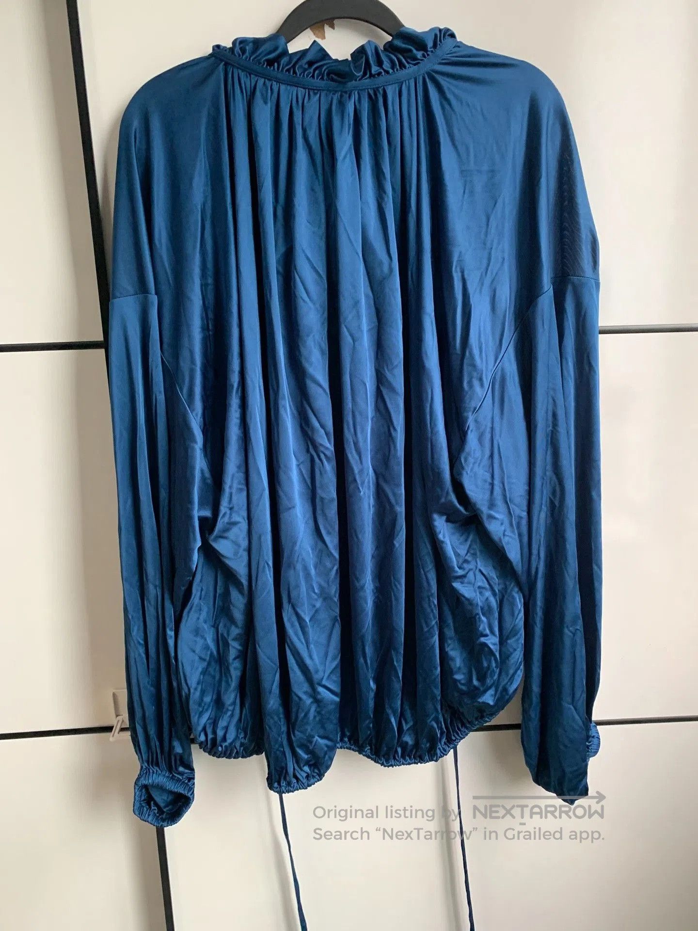 Saint Laurent Paris Saint Laurent Pleated Women's Top. Size M / US 6-8 / IT 42-44 - 7 Thumbnail