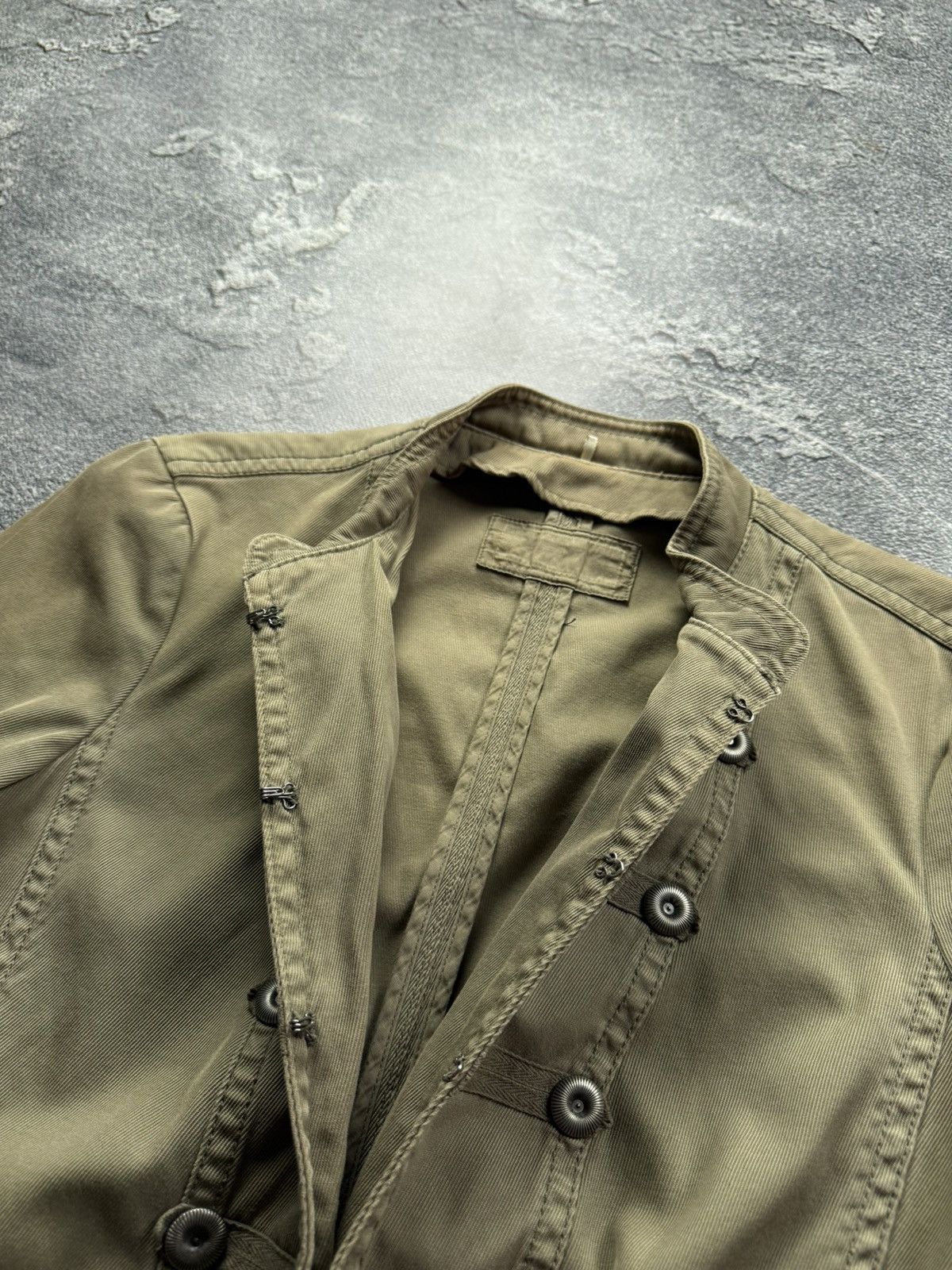 Ann Demeulemeester VNTG Napoleon Button Millitary Jacket Ifsixwasnine Balmain Size M / US 6-8 / IT 42-44 - 10 Thumbnail