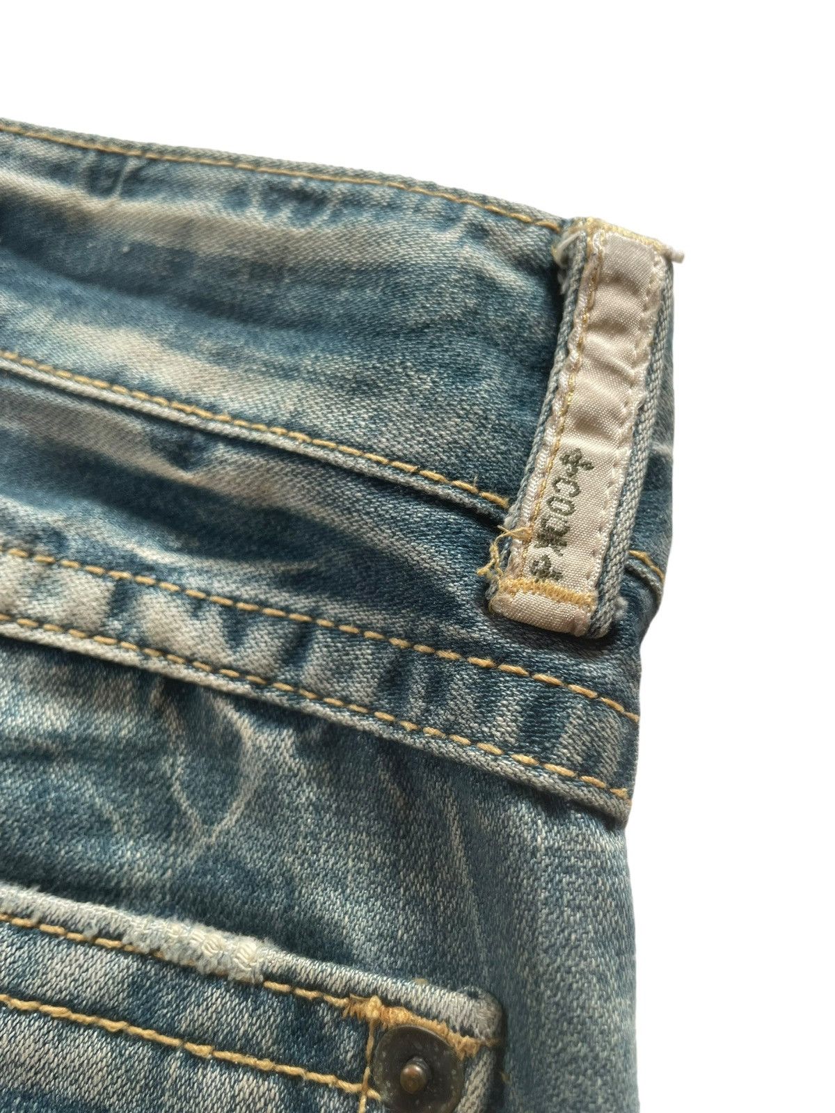 Hysteric Glamour × If Six Was Nine Cooks Japan Mud Wash Flared Wide Leg Jeans Size US 29 - 13 Thumbnail