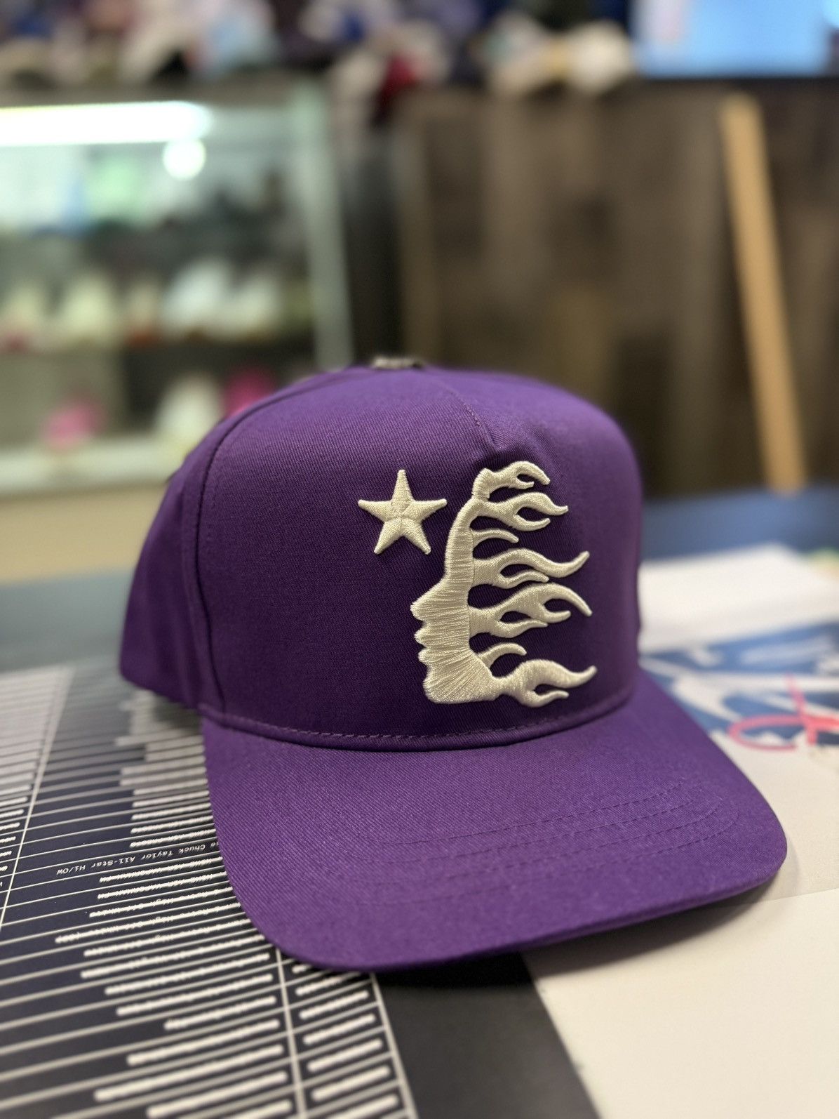 HELLSTAR Hellstar Adjustable SnapBack Hat Purple (NEW) | Grailed