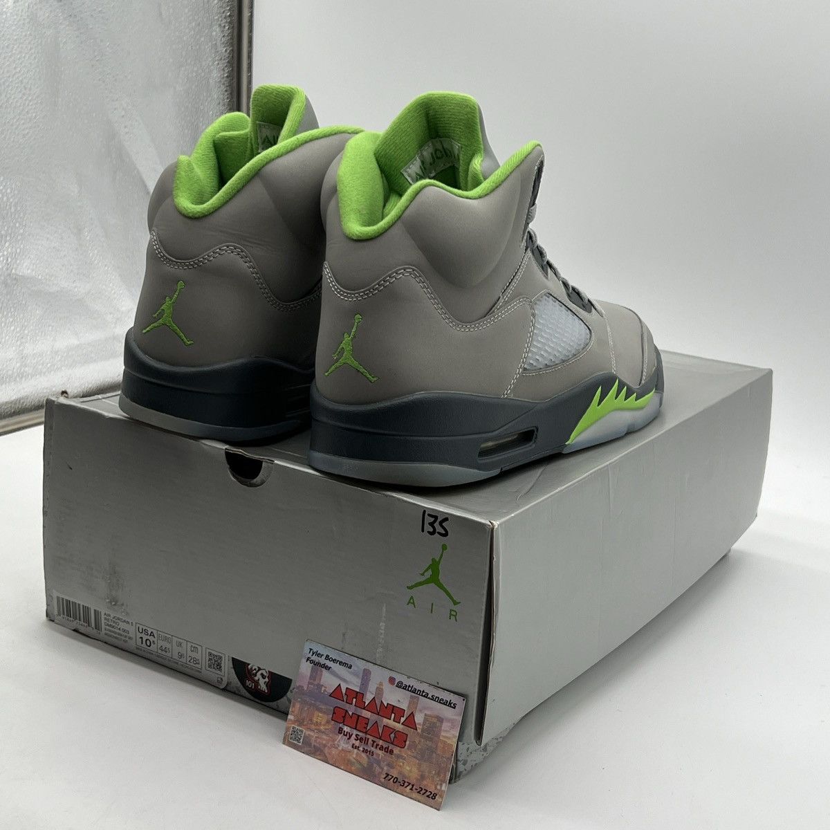 Jordan Brand Air Jordan 5 green bean Size US 10.5 / EU 43-44 - 5 Thumbnail