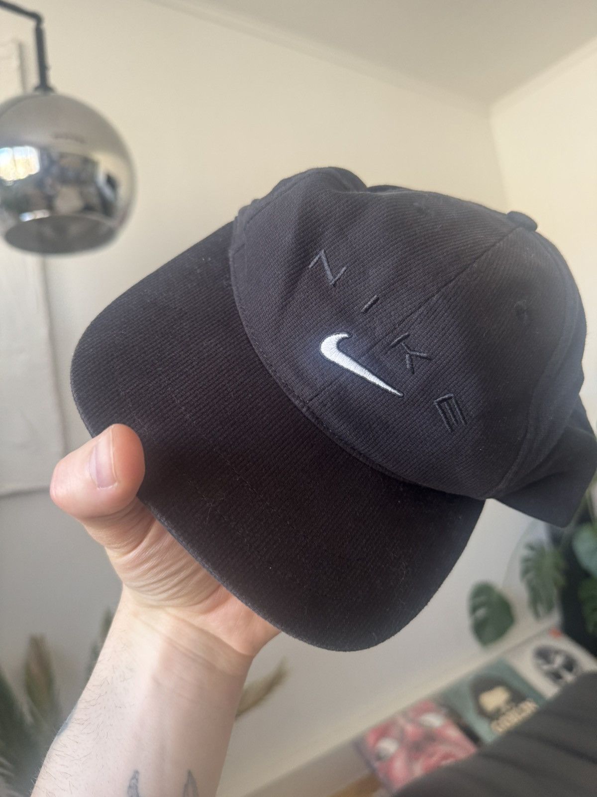 Nike Nike Vintage 90s Spellout Logo Hat Cap Snapback Rare Hype Size ONE SIZE - 2 Thumbnail