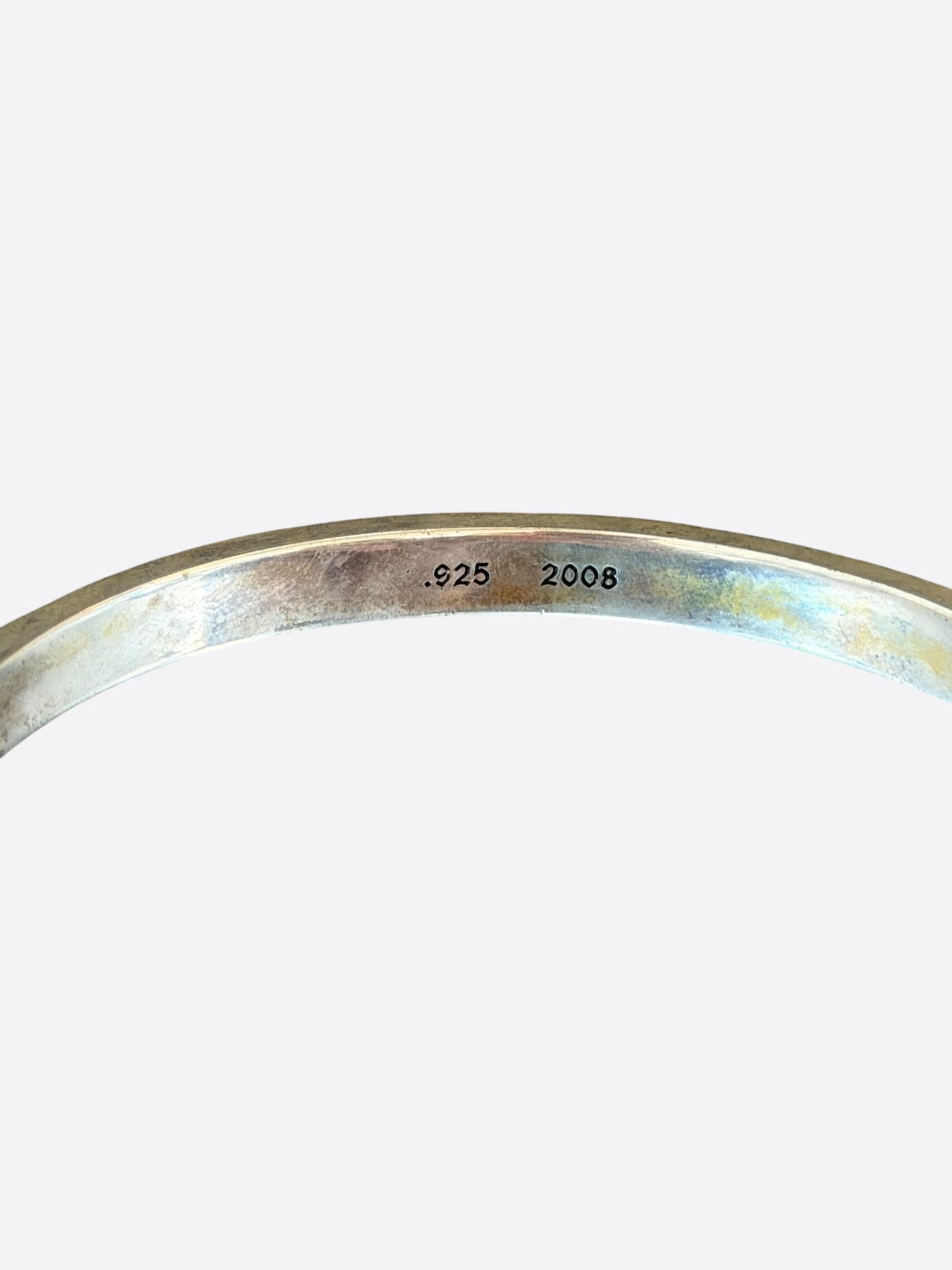 Chrome Hearts Chrome Hearts Silver Spacer Bangle Bracelet Size ONE SIZE - 5 Thumbnail