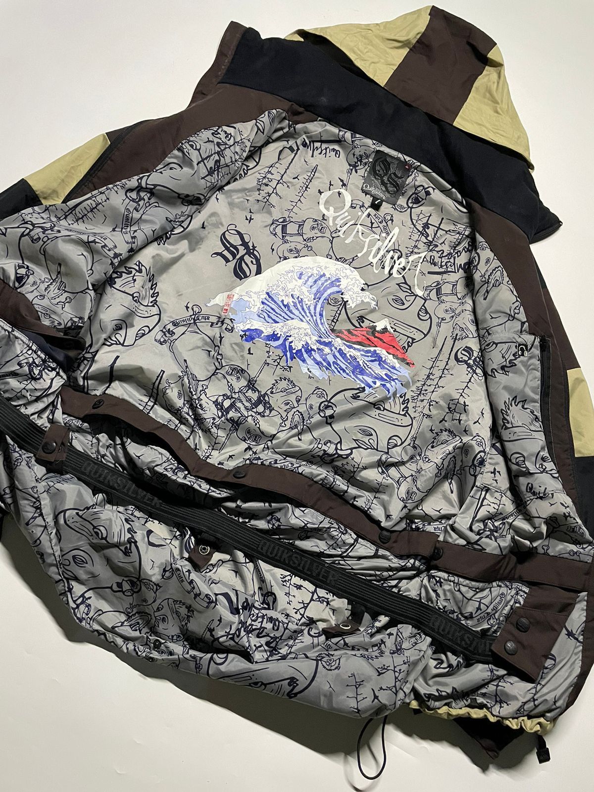 Quicksilver Outdoor QuickSilver 1969, Oceanbeach fullprint Windbreaker Size US XL / EU 56 / 4 - 8 Thumbnail