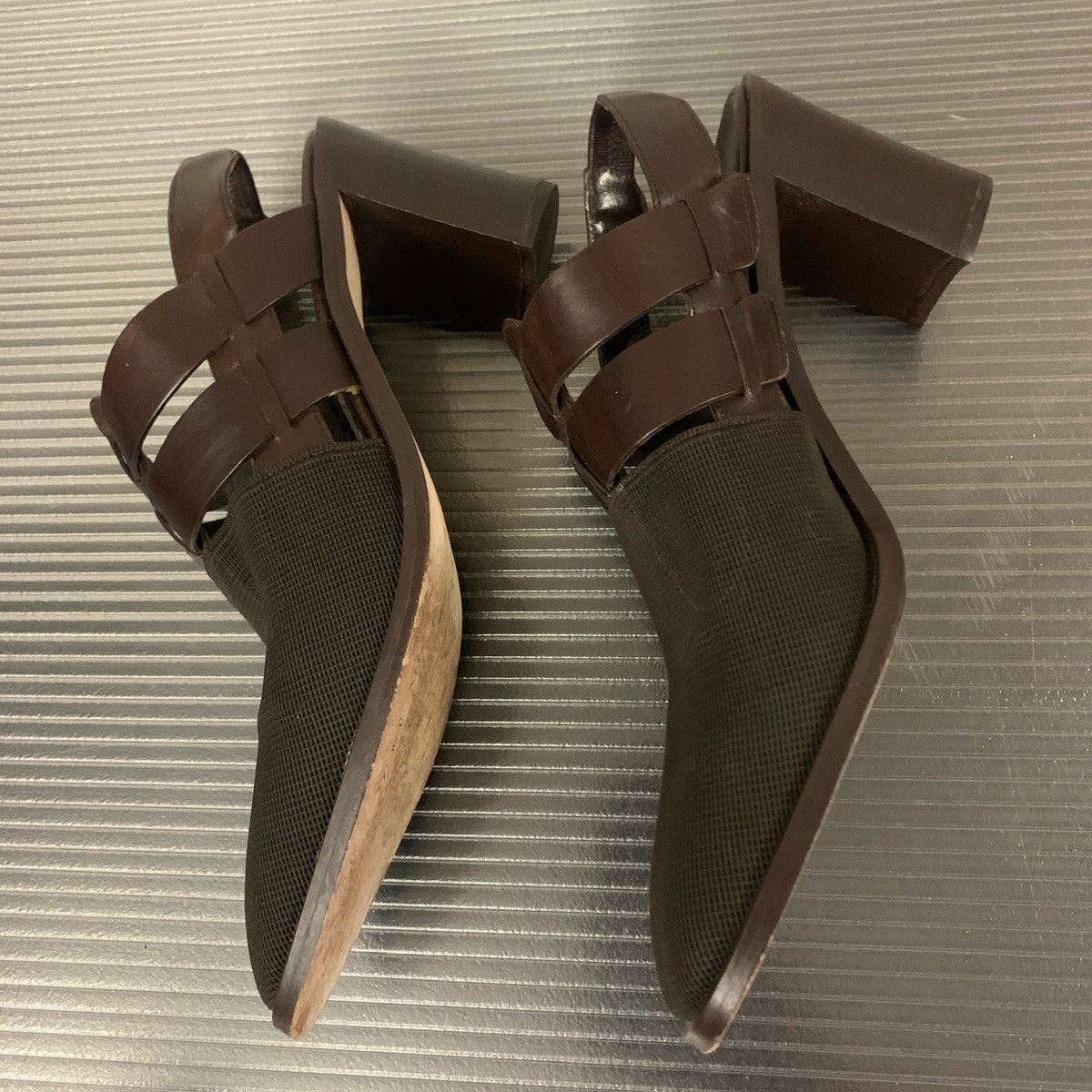 Other Via Spiga brown sling back heels 8 AA Size US 8 / IT 38 - 4 Thumbnail