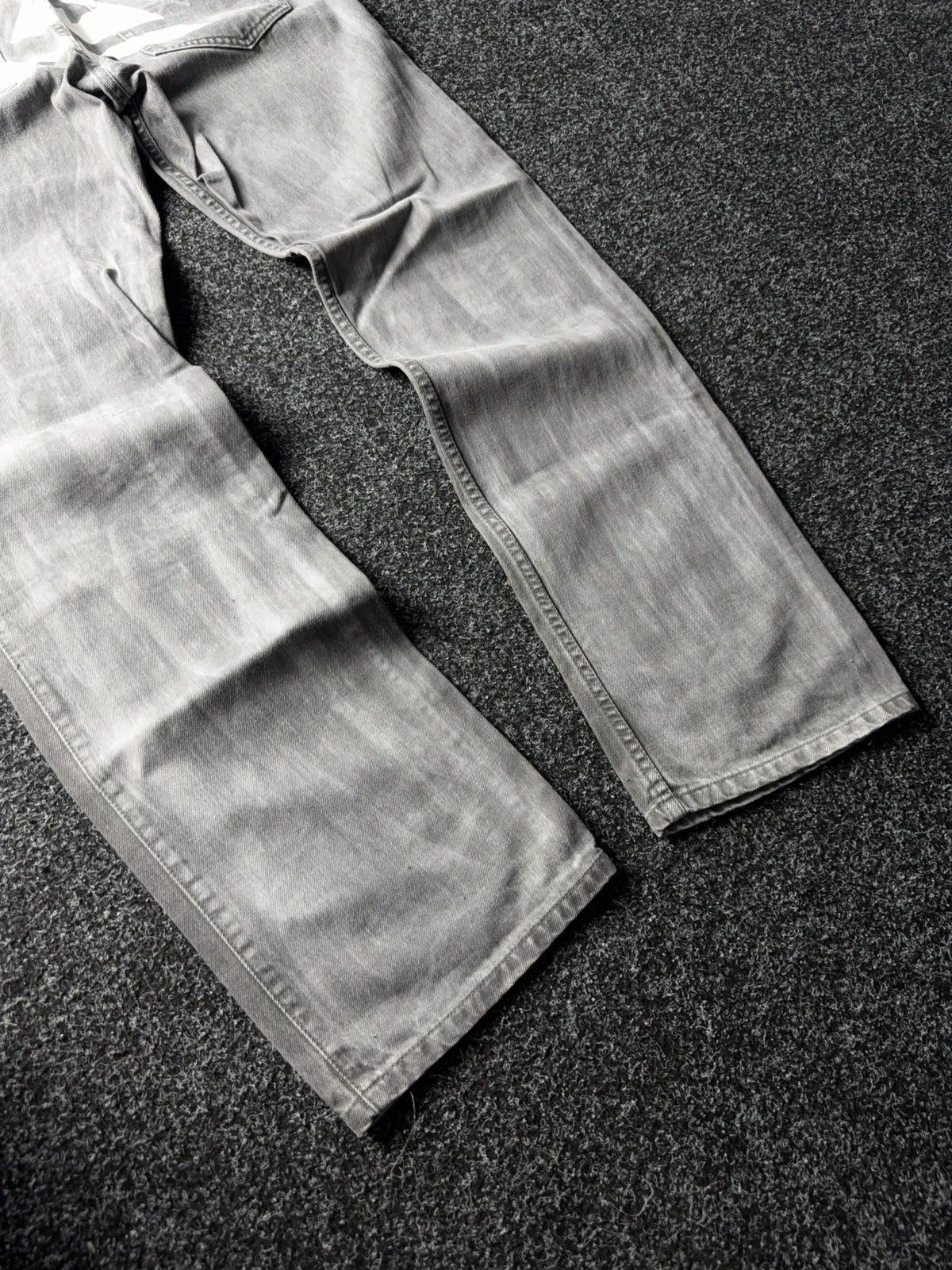 Quiksilver Crazy Vintage Quiksilver Custom Baggy Faded Denim pants Y2K Size US 36 / EU 52 - 9 Thumbnail