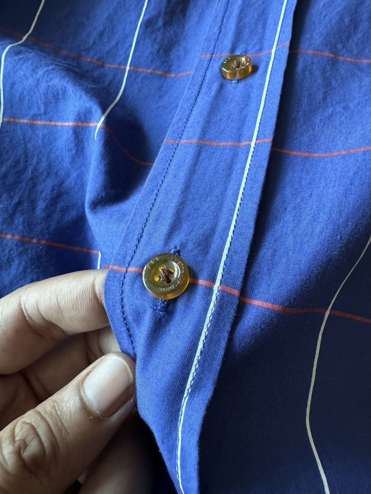 Vivienne Westwood Vintage Vivienne Westwood Button Up Checkered Long Sleeve Size S / US 4 / IT 40 - 6 Thumbnail