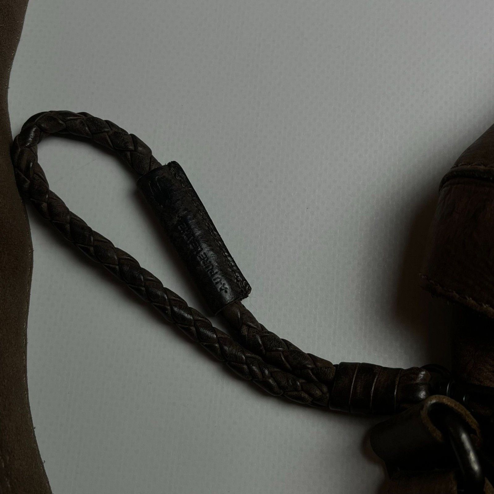 Vintage Aunts & Uncles 100% Heavy Leather Vintage Shoulder Bag Size ONE SIZE - 5 Thumbnail