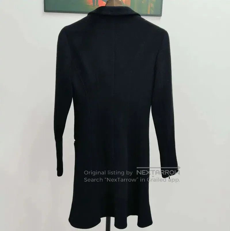 Dior Dior Women's Black Long Coat . Size M / US 6-8 / IT 42-44 - 2 Thumbnail
