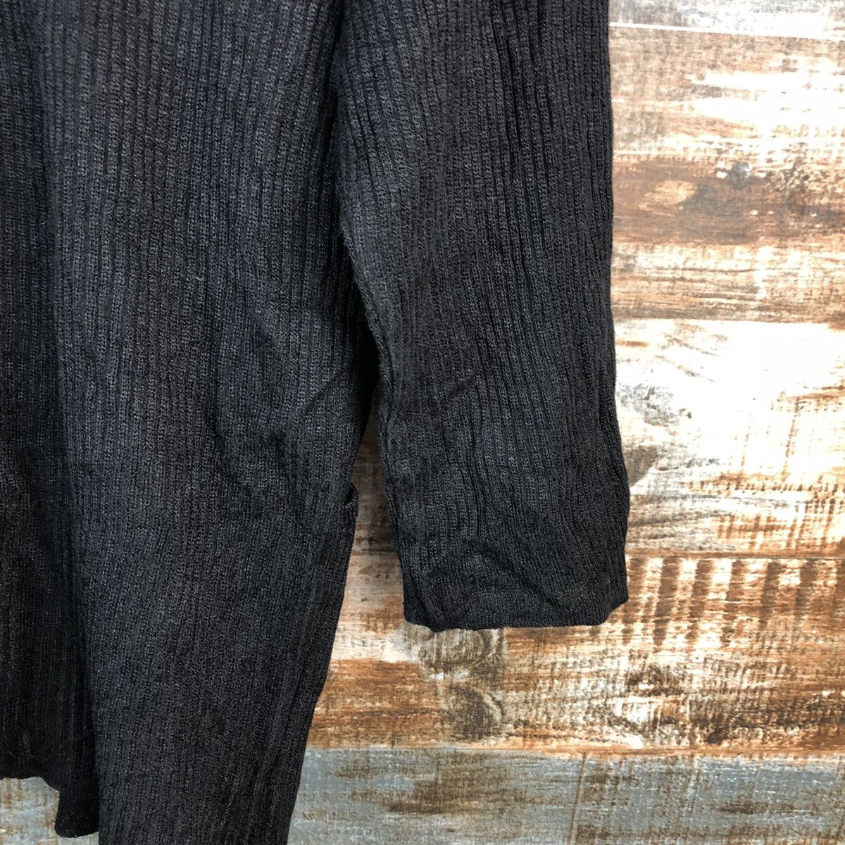Vintage Cosa Nostra japan vintage Black Cardigan Knitwear #A2507 Size US L / EU 52-54 / 3 - 16 Thumbnail