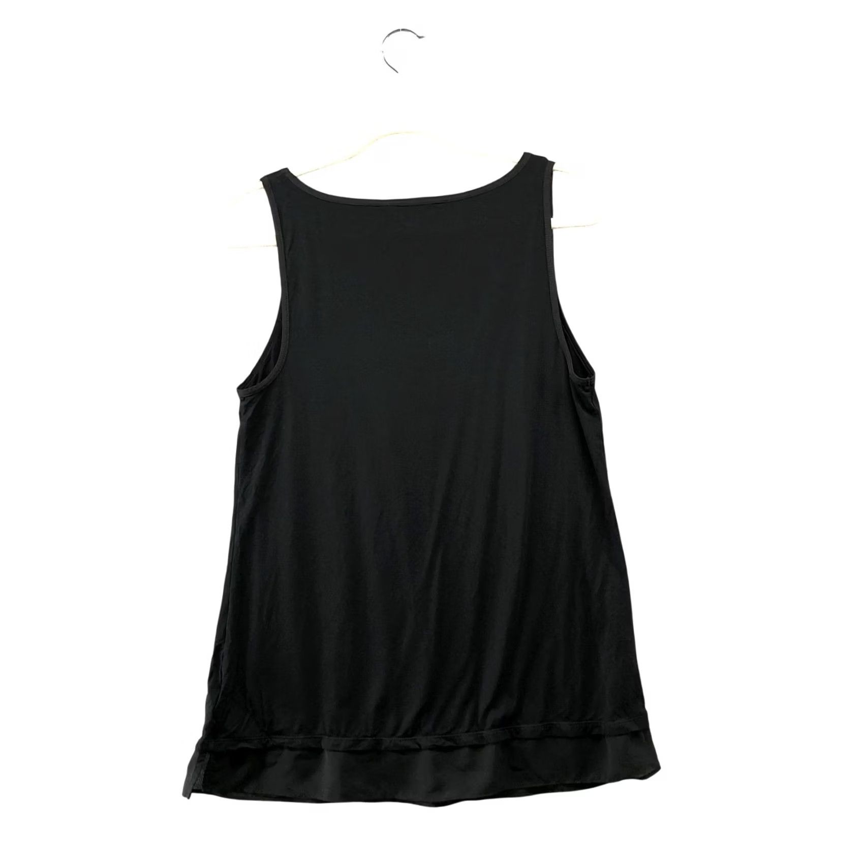 Ralph Lauren Lauren Ralph Lauren Tank Top Womens M Black Jersey Knit Scoop Neck Sleeveless Pullover Size M / US 6-8 / IT 42-44 - 2 Thumbnail